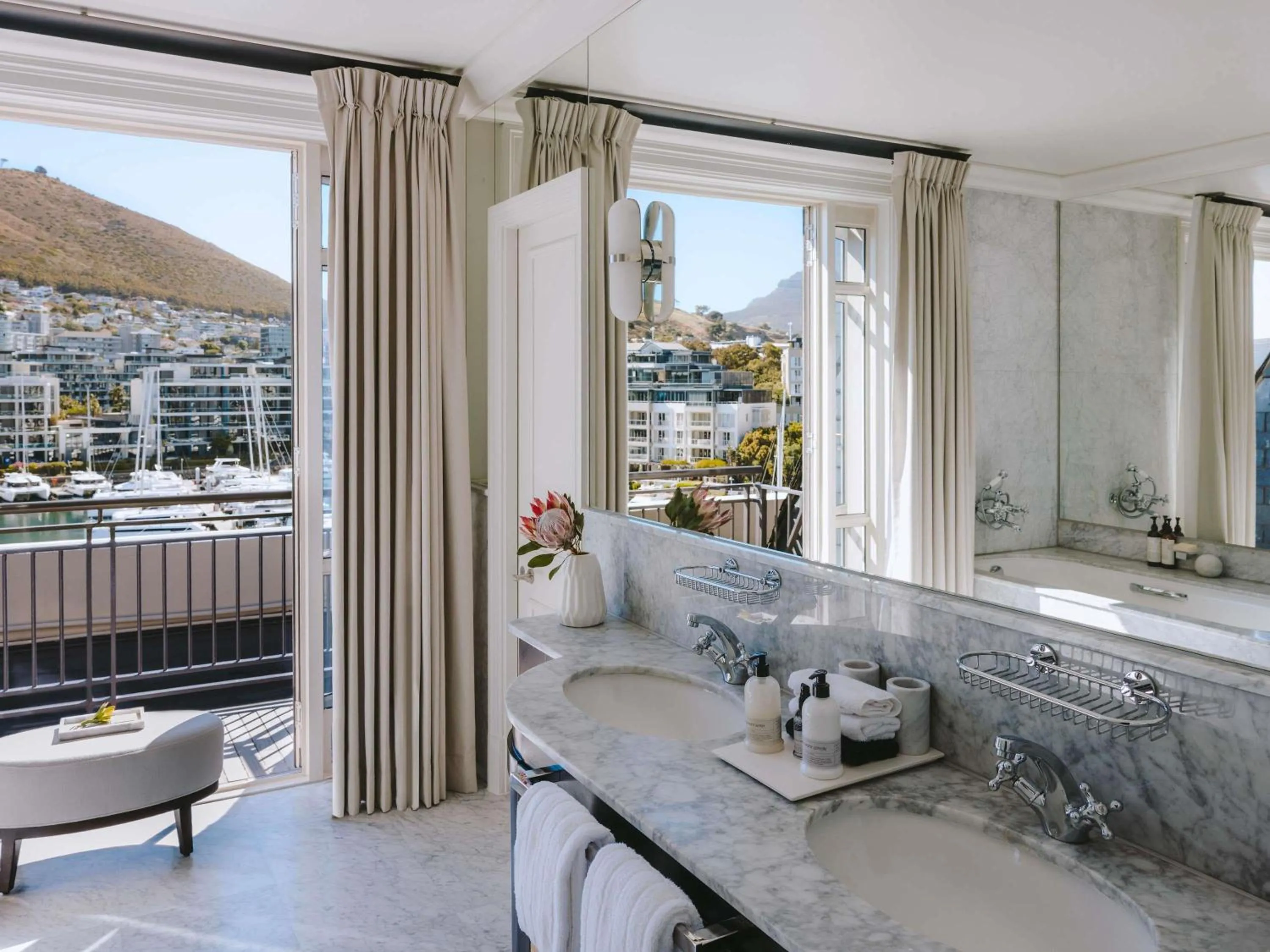 Bedroom in Cape Grace, A Fairmont Managed Hotel