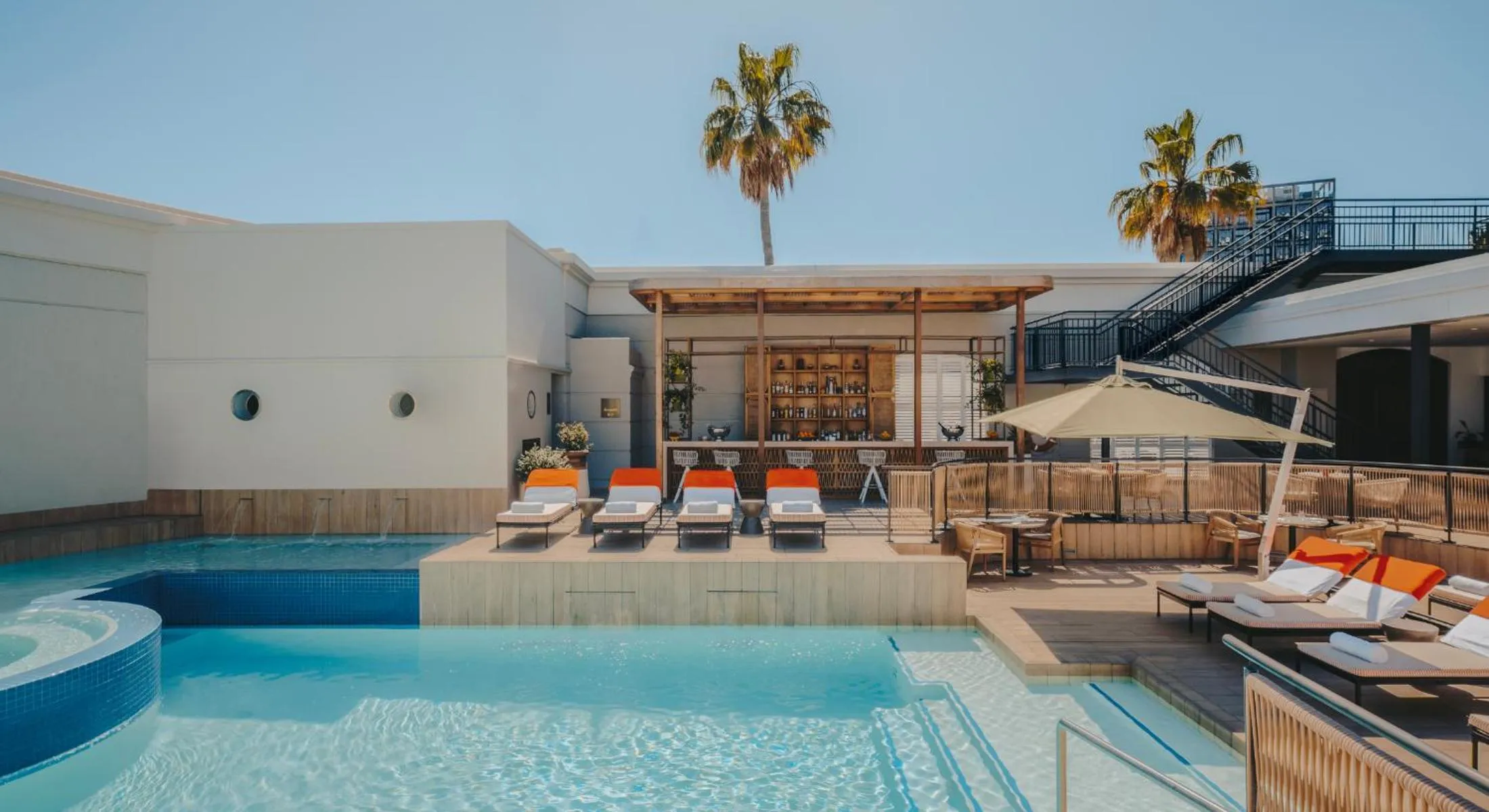 Swimming pool in Cape Grace, A Fairmont Managed Hotel