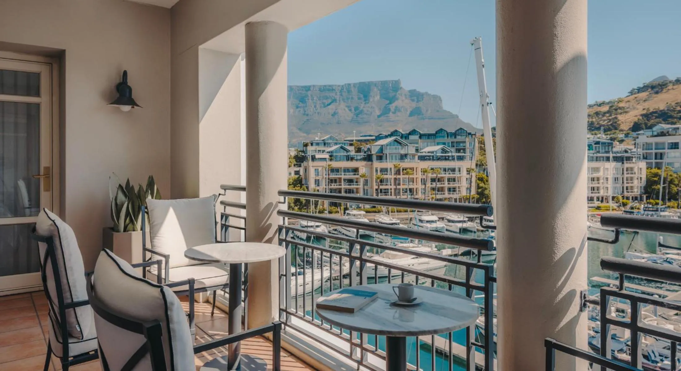 Patio in Cape Grace, A Fairmont Managed Hotel