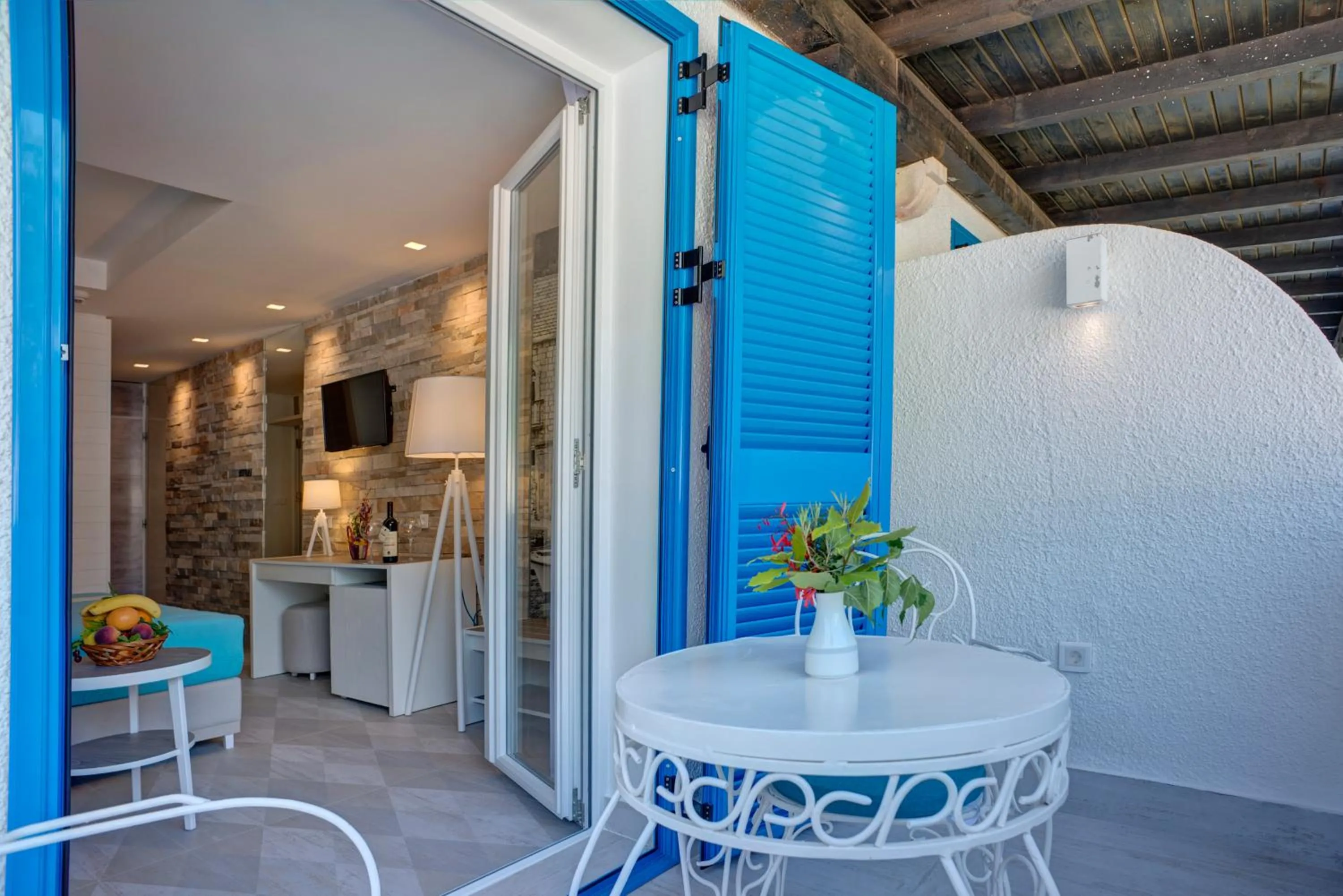 Seating area in Hotel Aleksandar