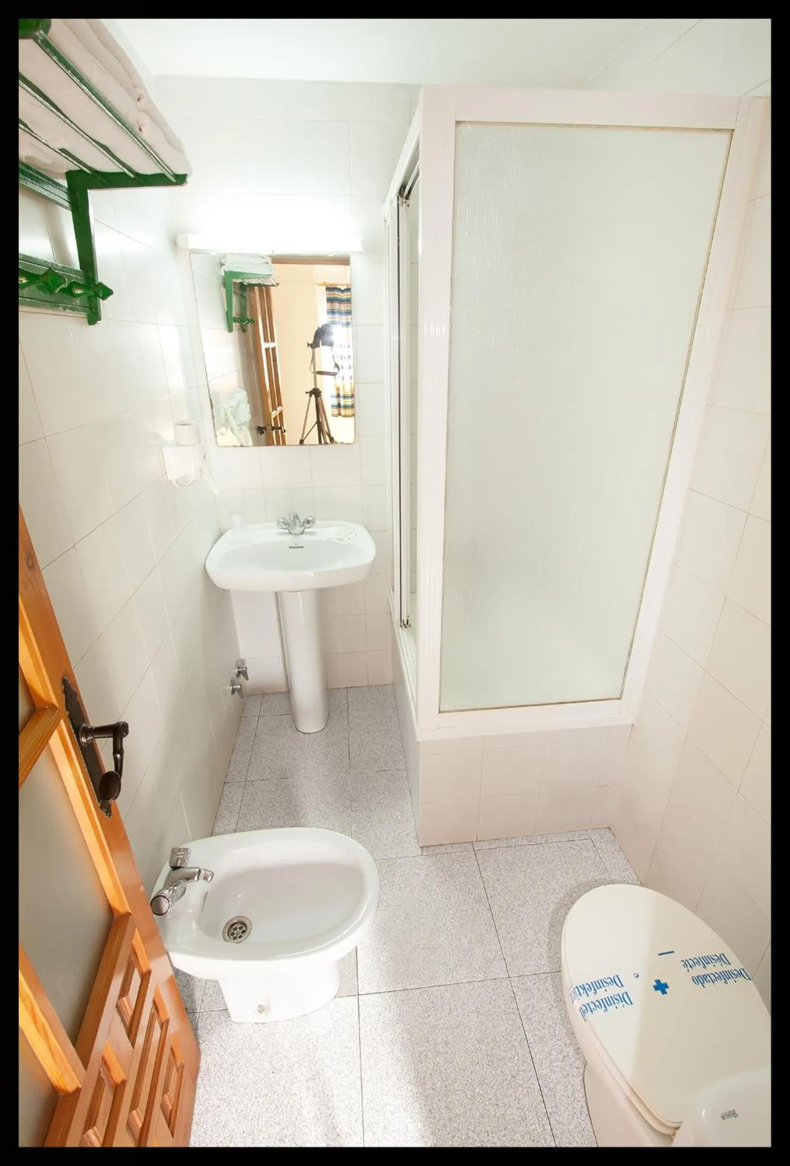 Bathroom in Hostal Estación
