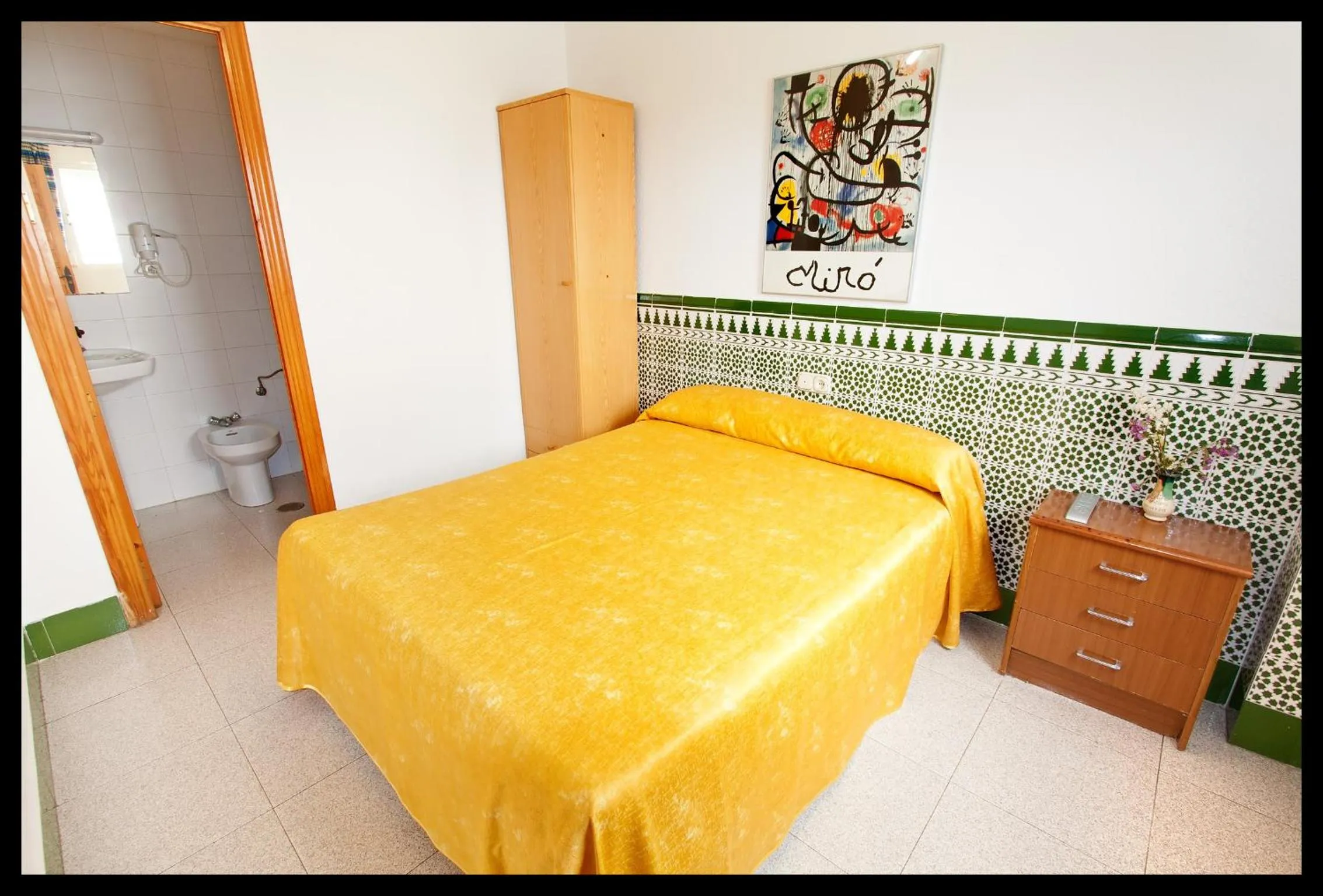 Bed in Hostal Estación