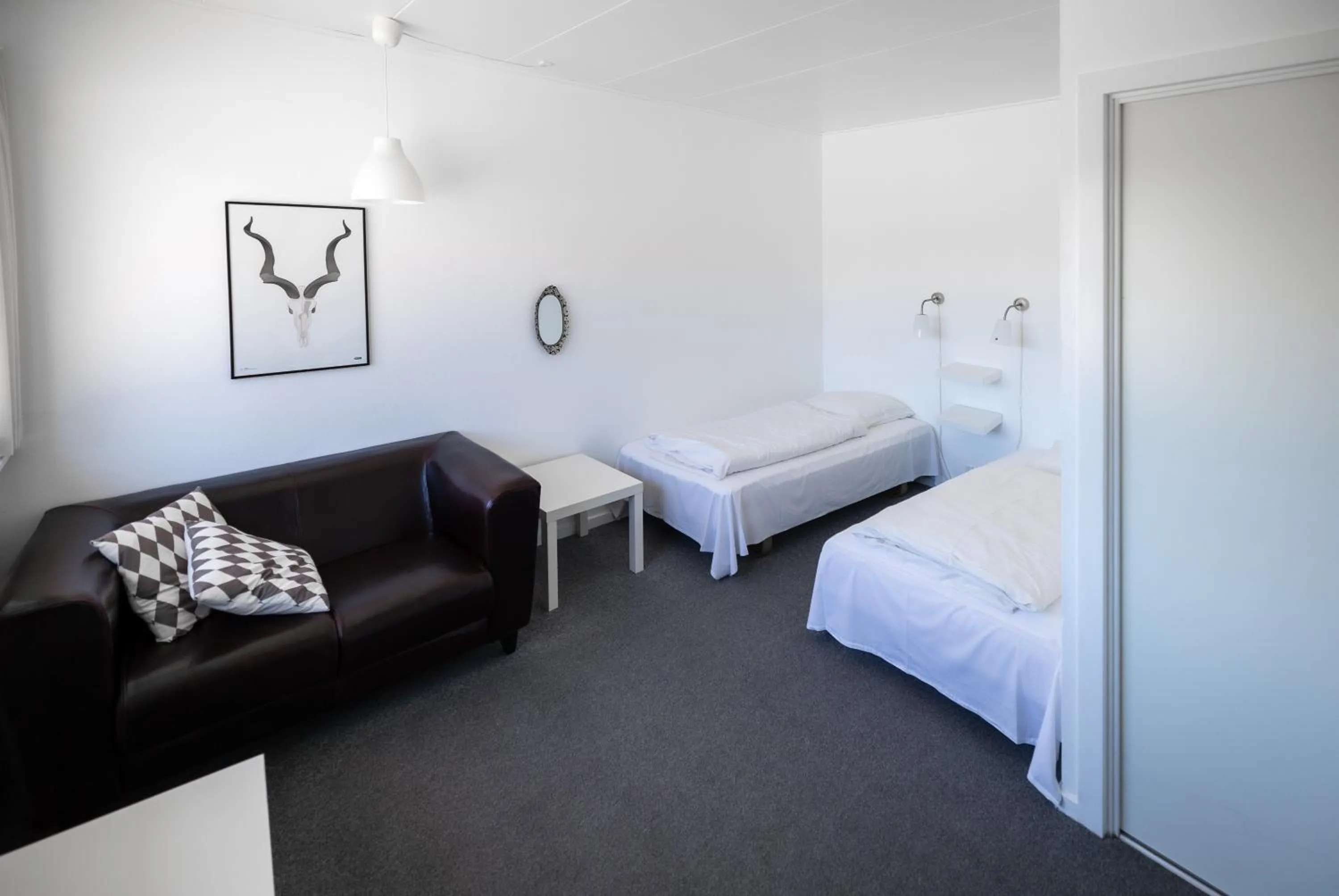 Bed in Tylstrup Kro og Motel