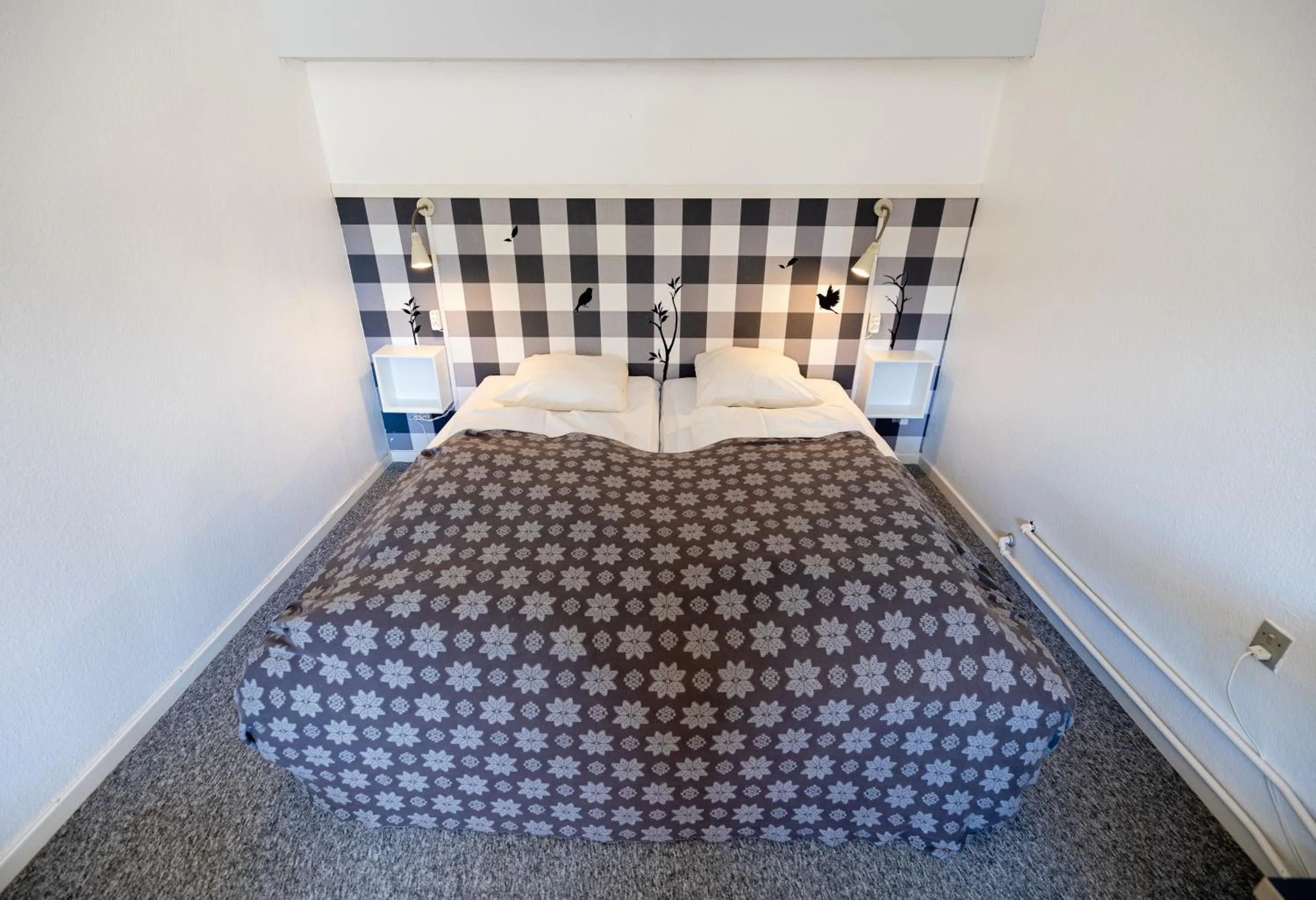 Bed in Tylstrup Kro og Motel