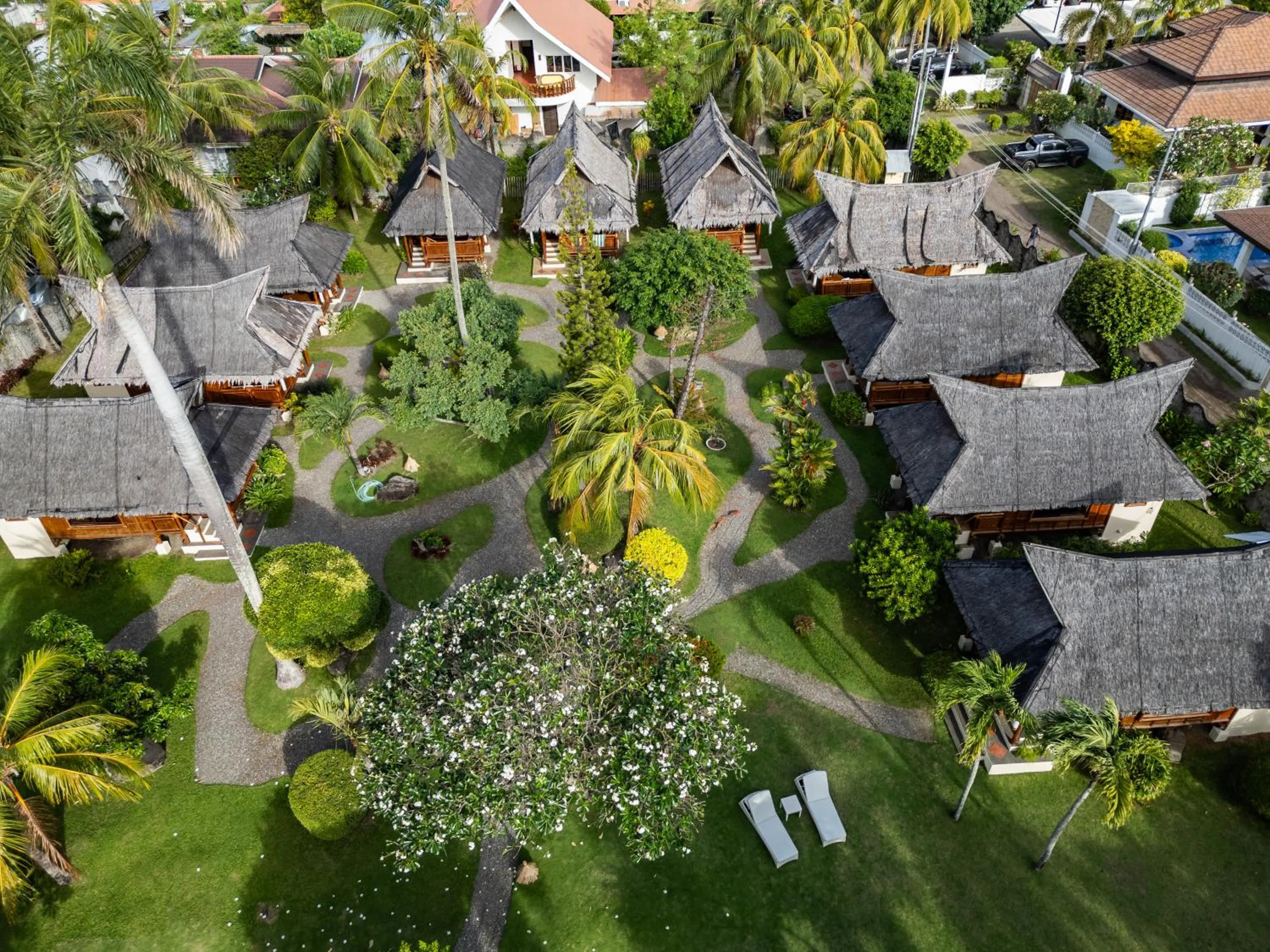 Property building in Pura Vida Beach & Dive Resort