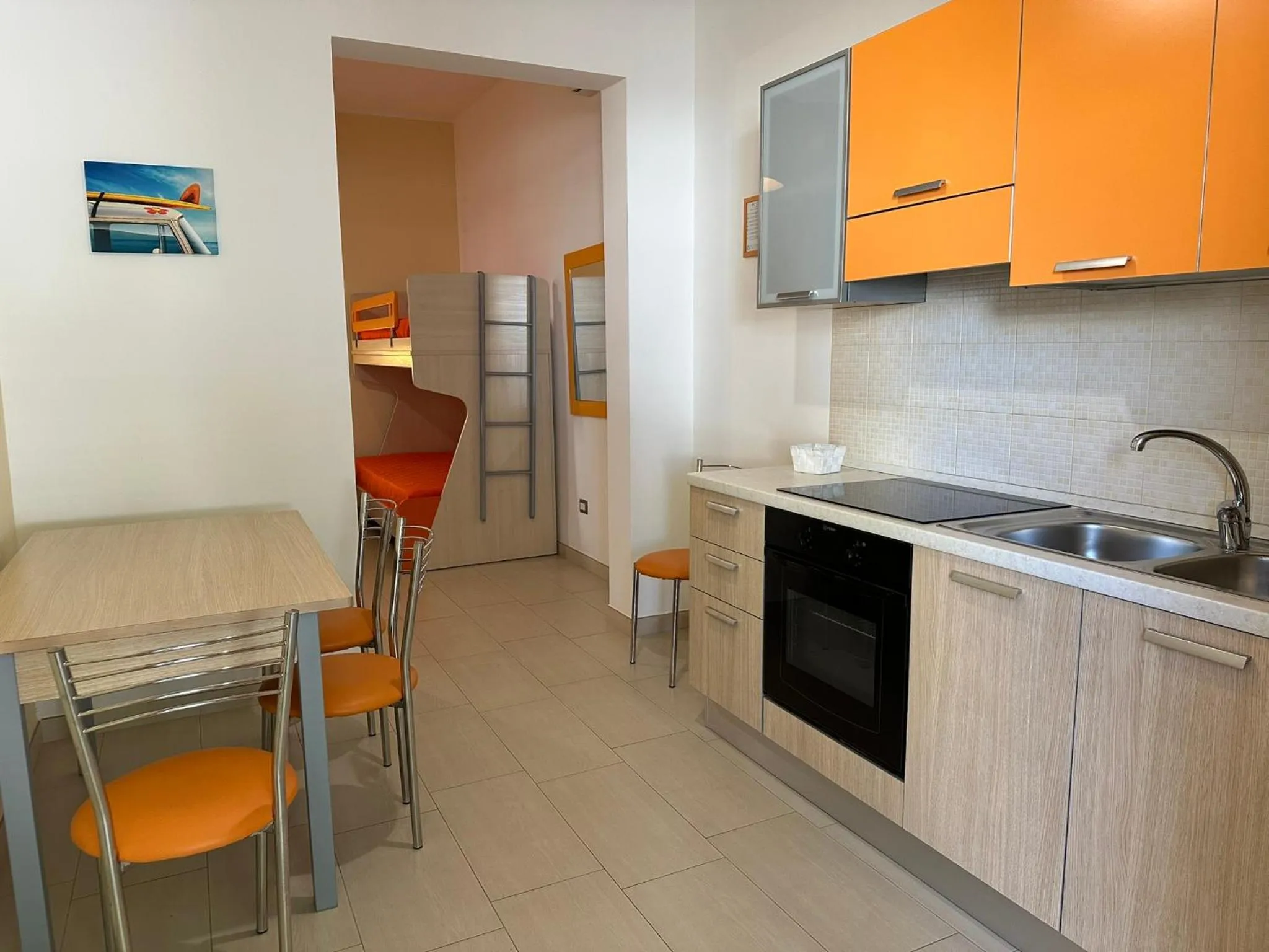 Kitchen or kitchenette in A due passi dal mare
