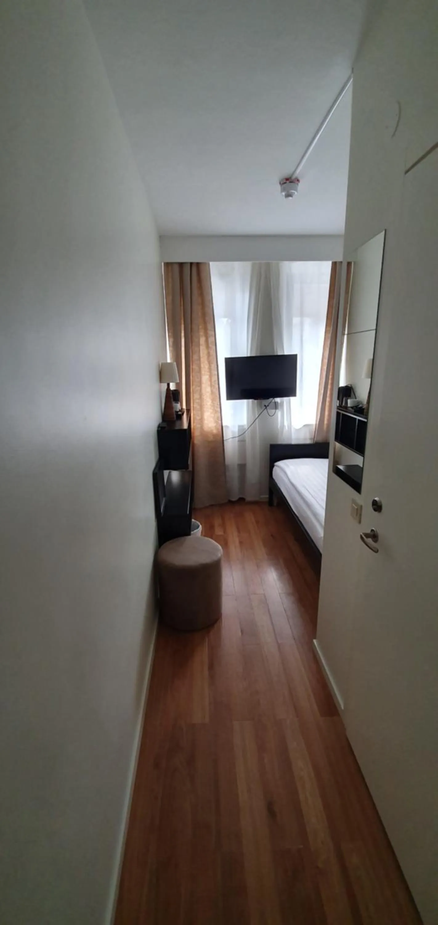 Photo of the whole room, Bed in Lidingö Arena Hotel