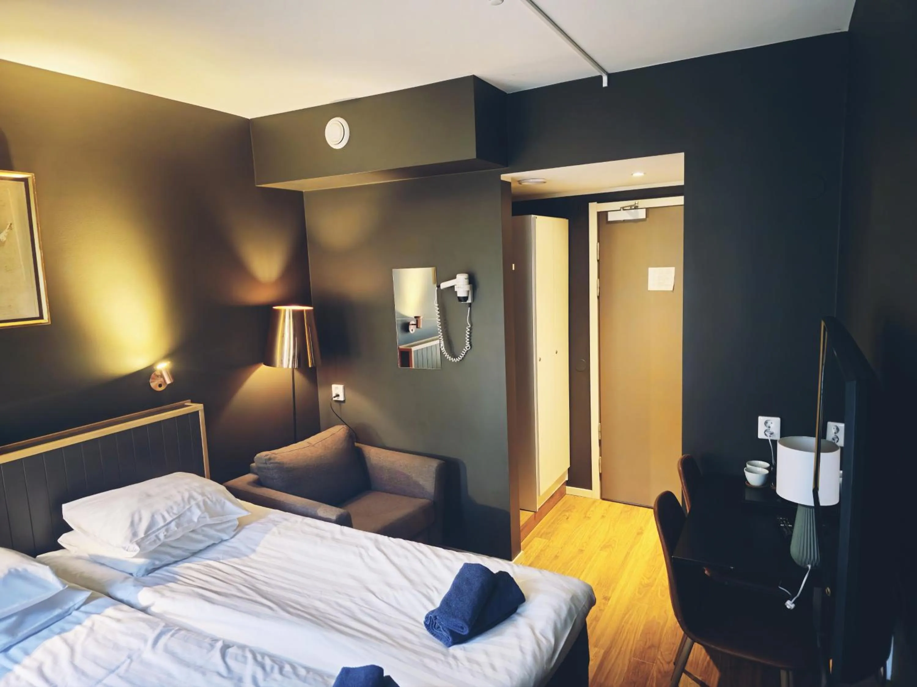 Bedroom, Bed in Lidingö Arena Hotel