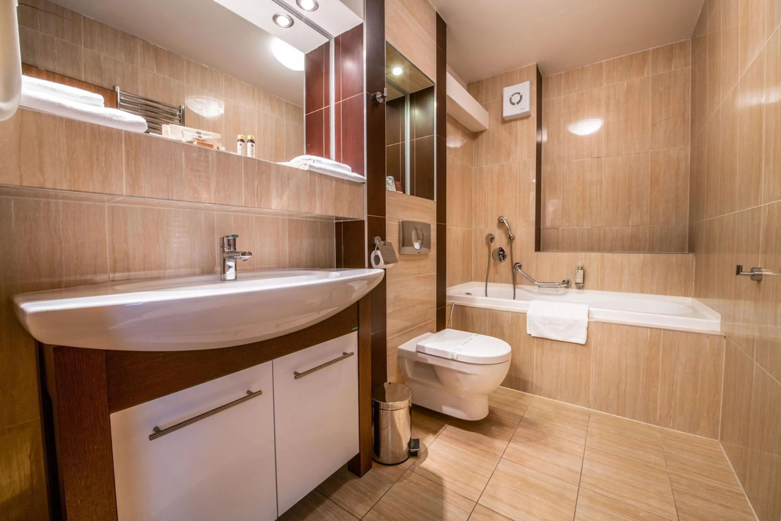 Bathroom in Wellness Hotel Diplomat