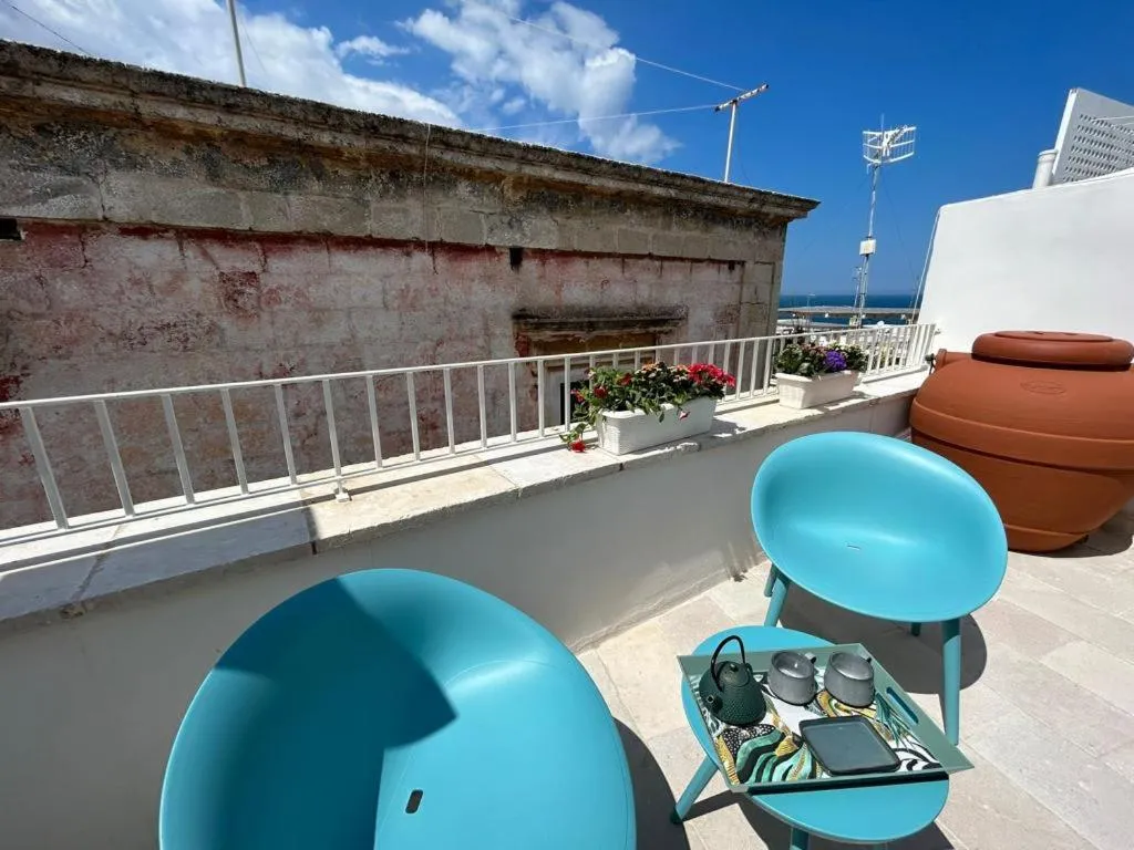 View (from property/room) in Trame - La Naca sul Porto