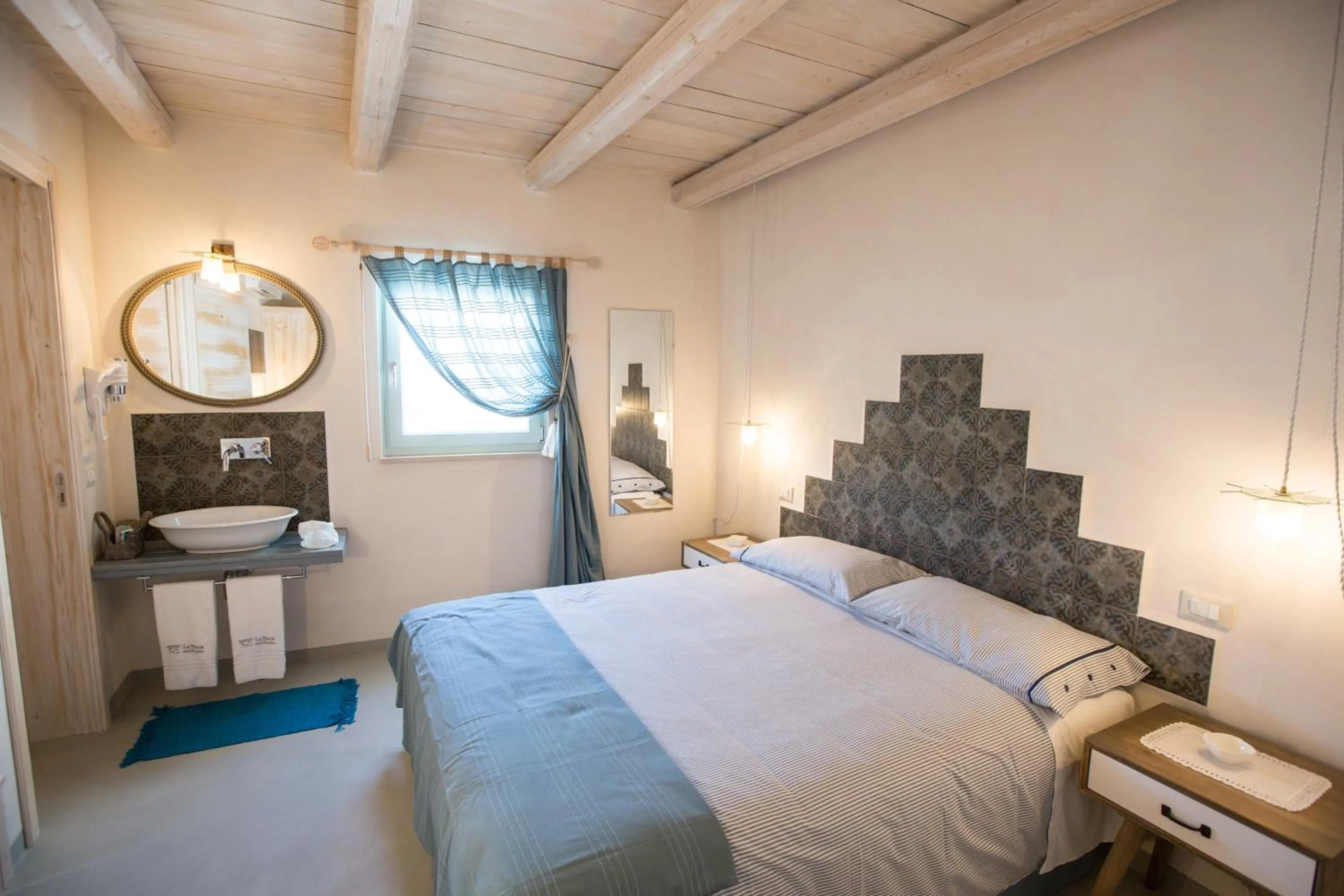 Sea view, Bed in Trame - La Naca sul Porto