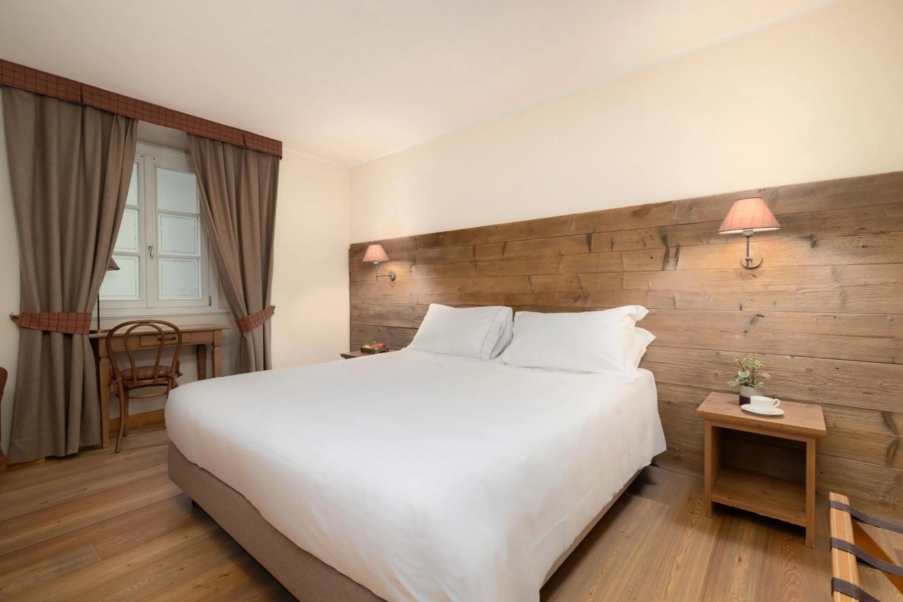 Bedroom, Bed in QC Hotel Bagni Vecchi