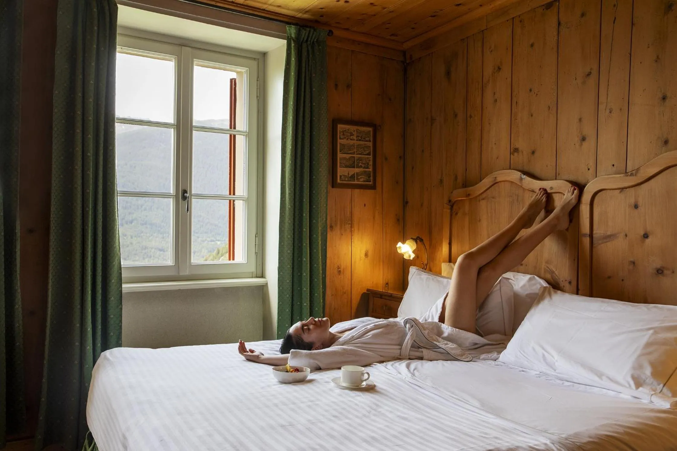 Bedroom, Bed in QC Hotel Bagni Vecchi