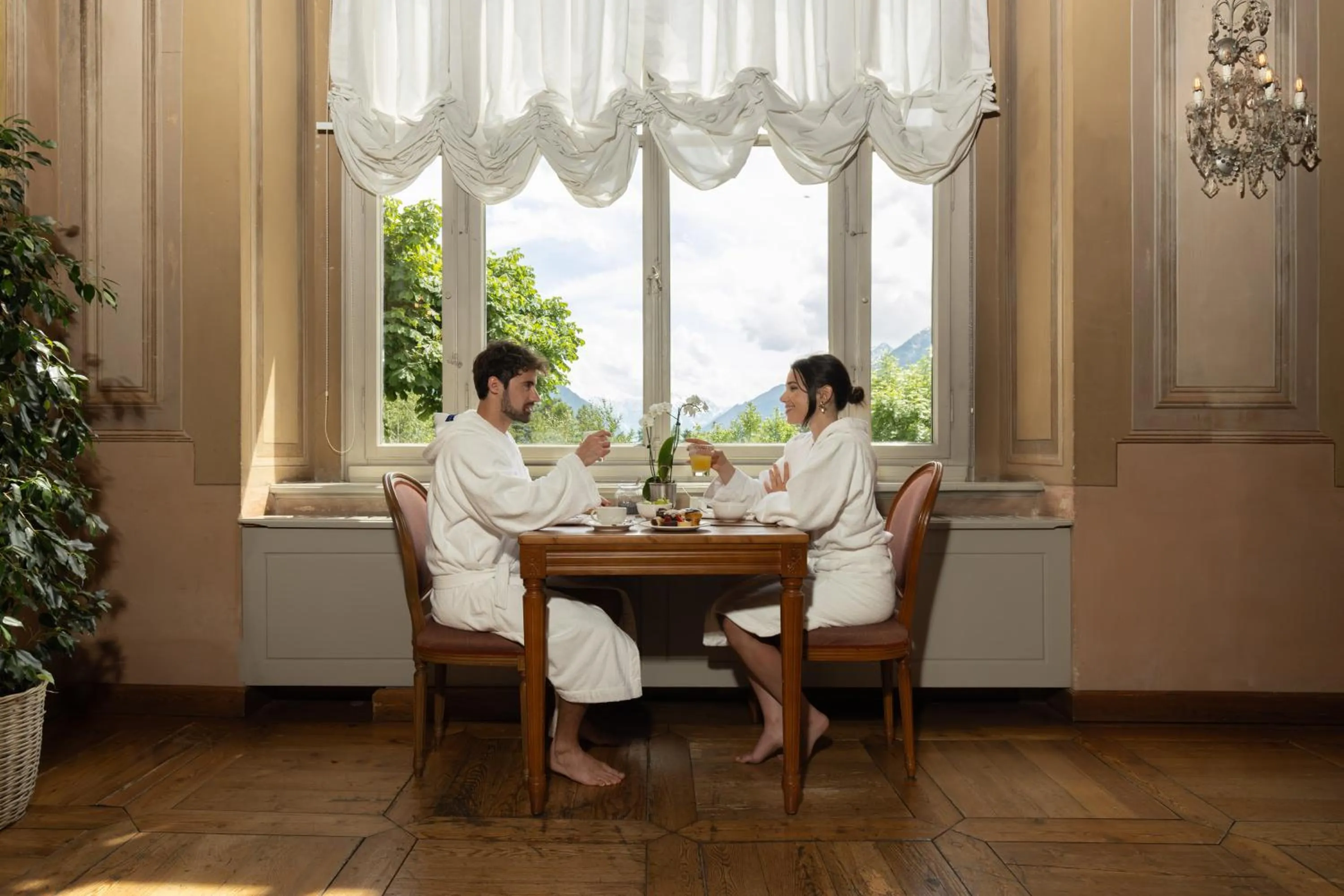 Restaurant/places to eat in QC Grand Hotel Bagni Nuovi