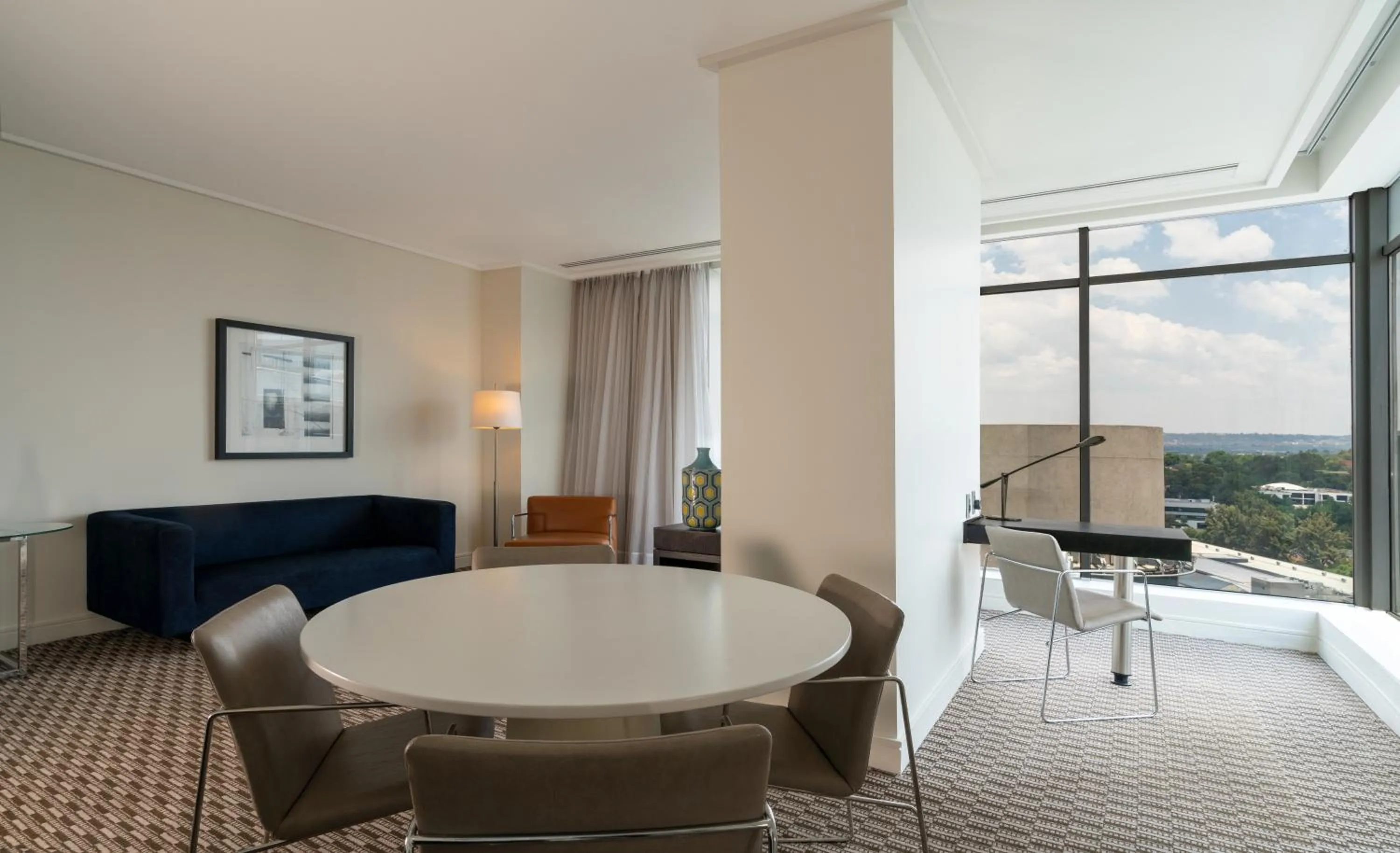 Living room in Radisson Blu Gautrain Hotel, Sandton Johannesburg