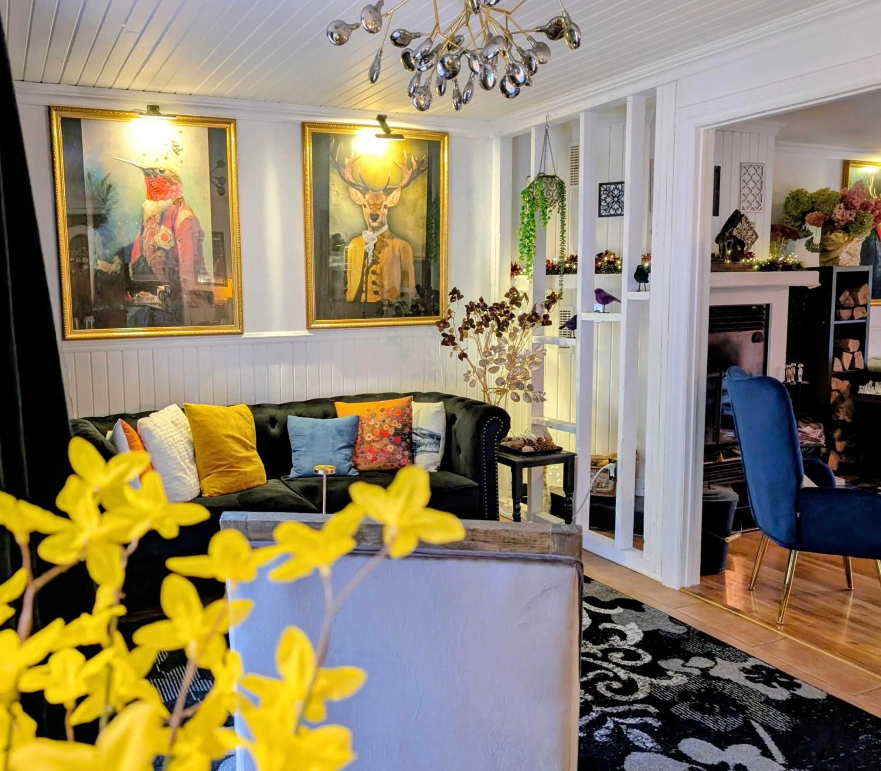 Living room in La Tremblante