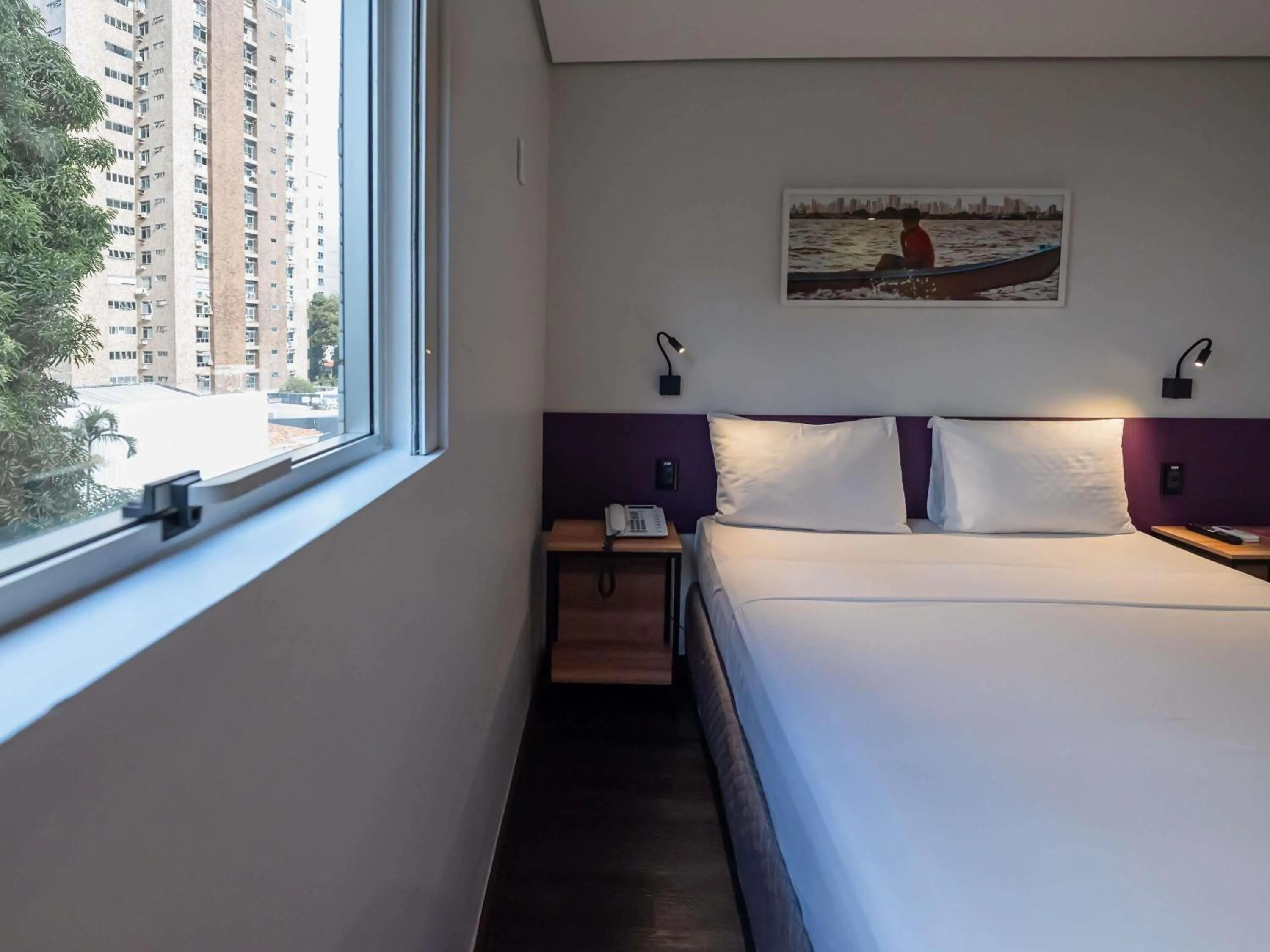 Bedroom, Bed in ibis Styles Belem Nazare