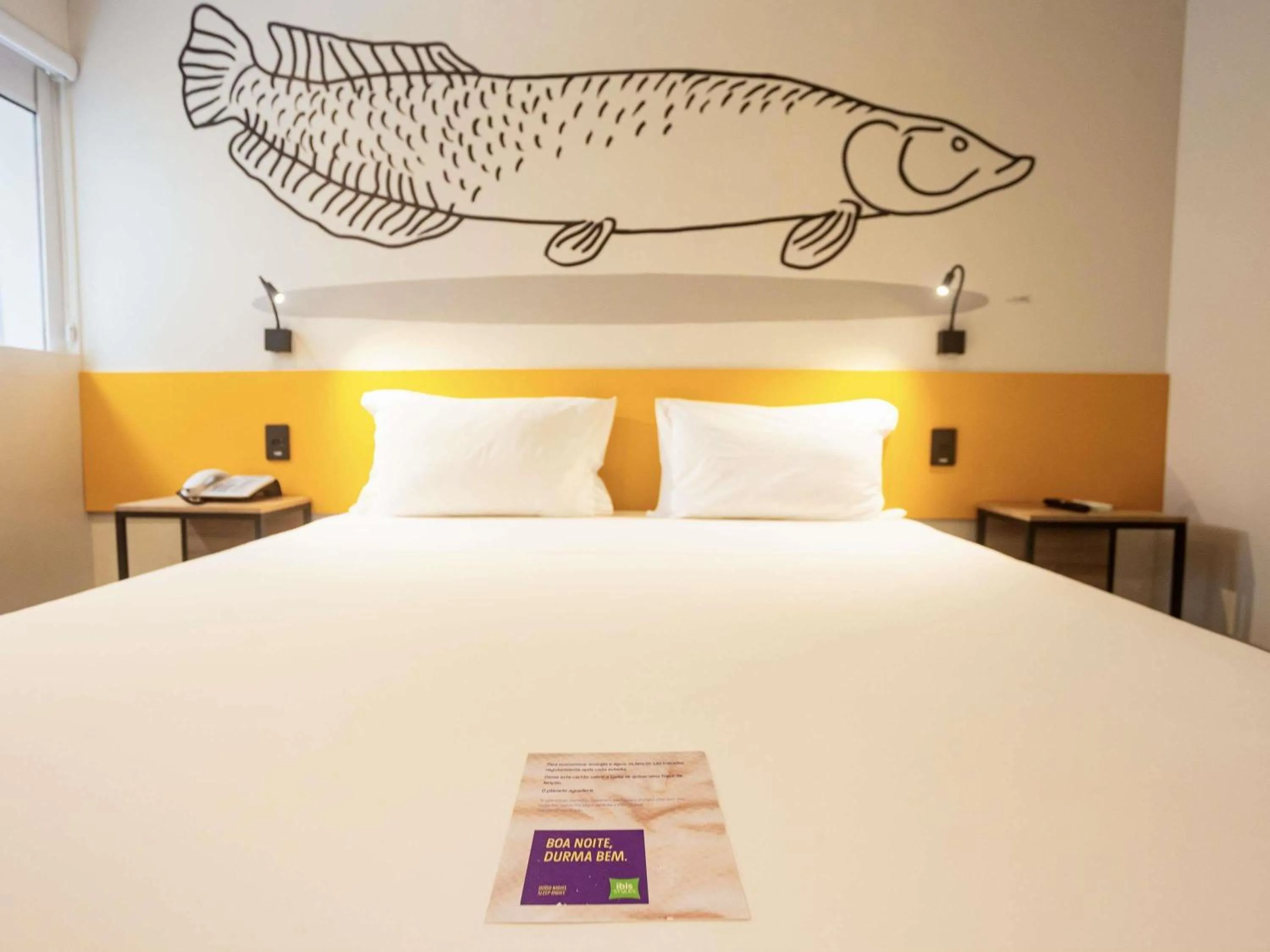 Bedroom, Bed in ibis Styles Belem Nazare