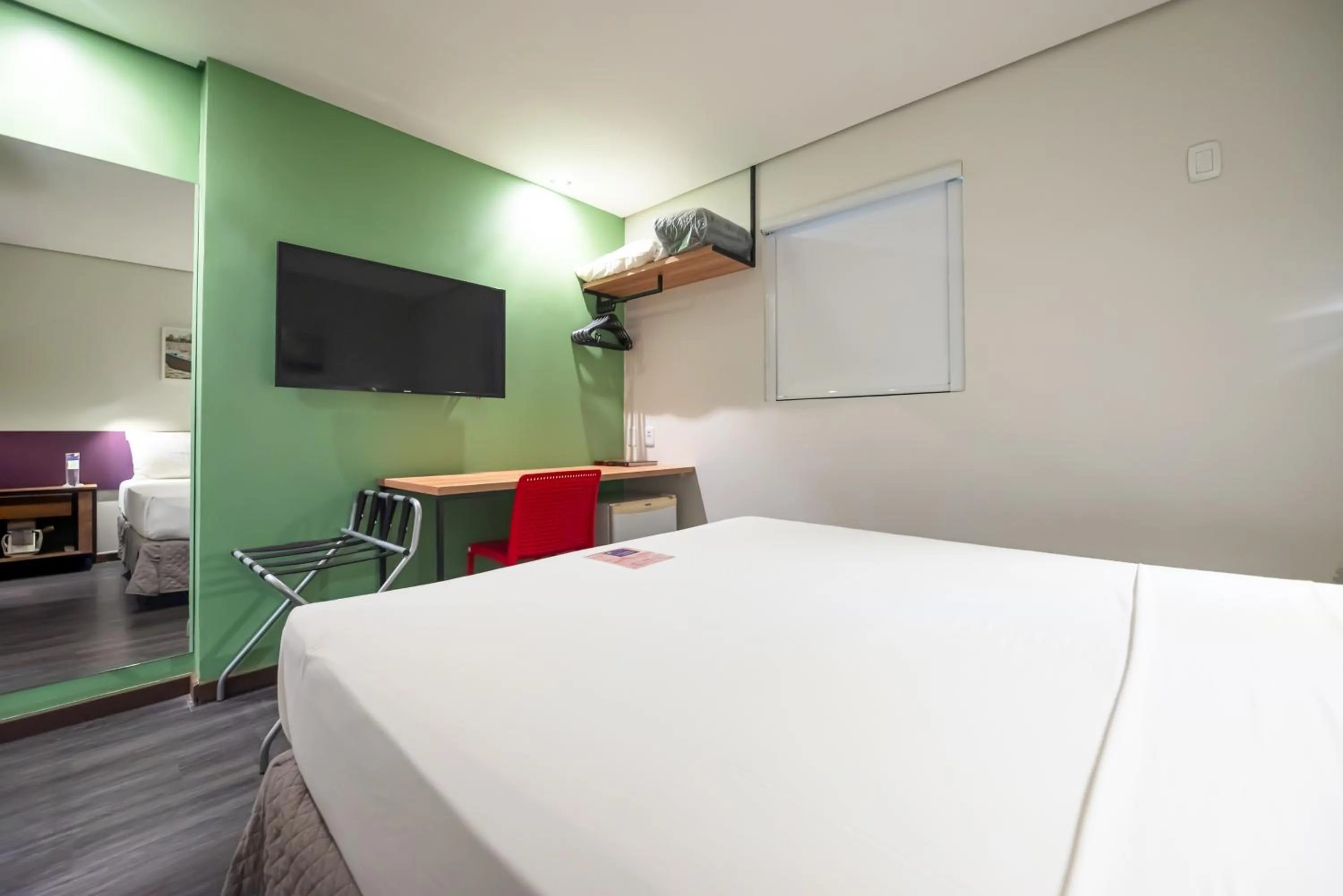 Bedroom, Bed in ibis Styles Belem Nazare