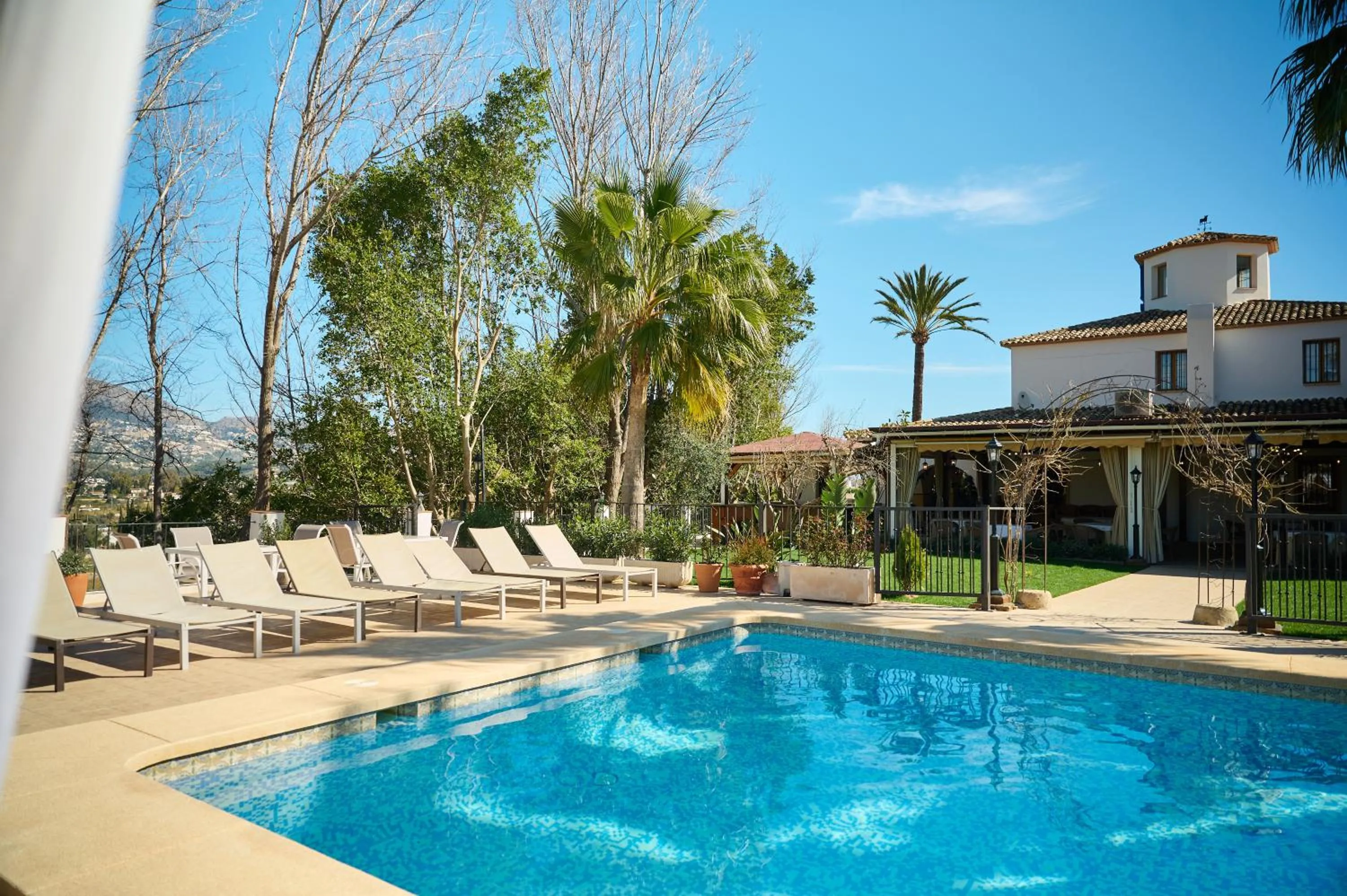 Swimming pool in Hotel Tossal d'Altea