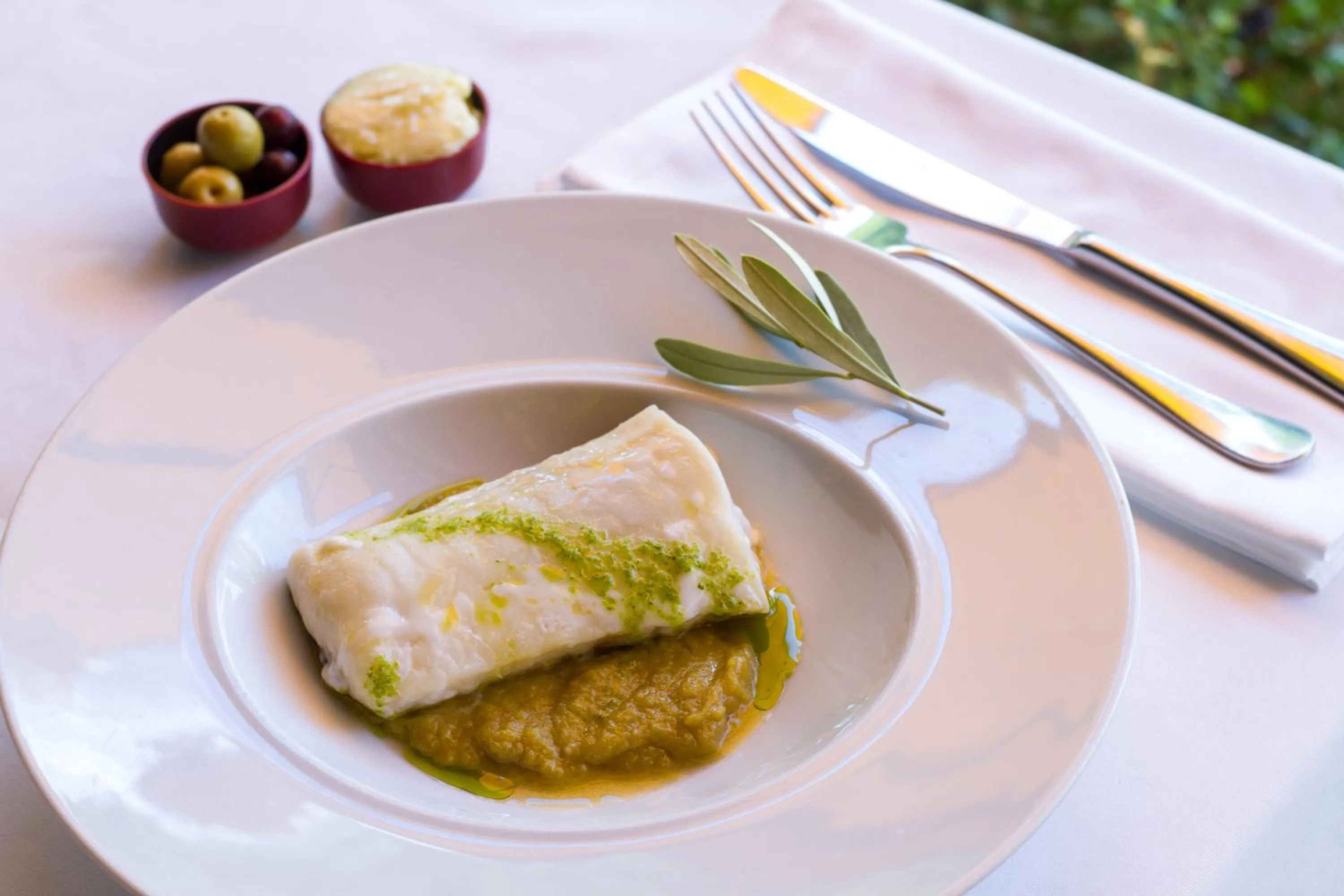 Food close-up in Hotel Tossal d'Altea