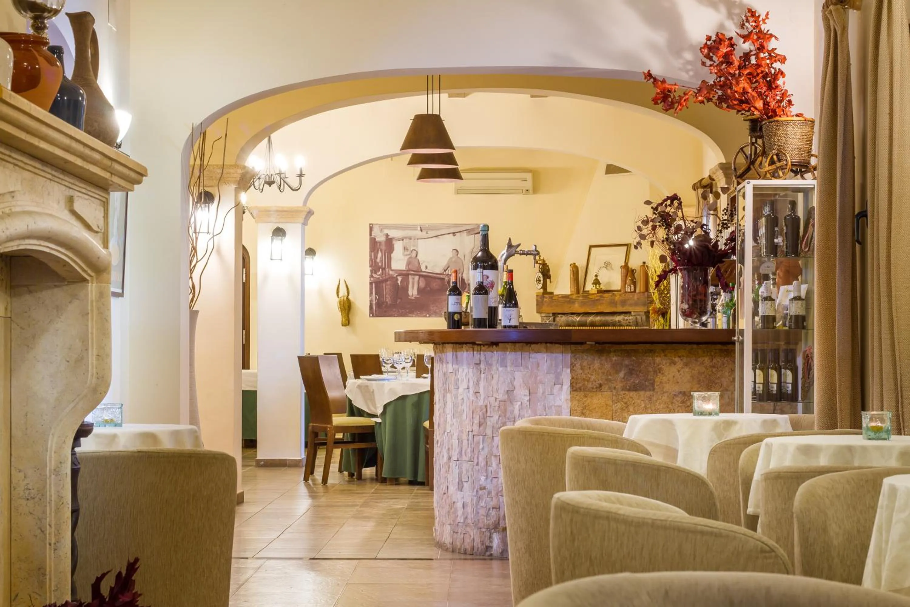 Communal lounge/ TV room in Hotel Tossal d'Altea