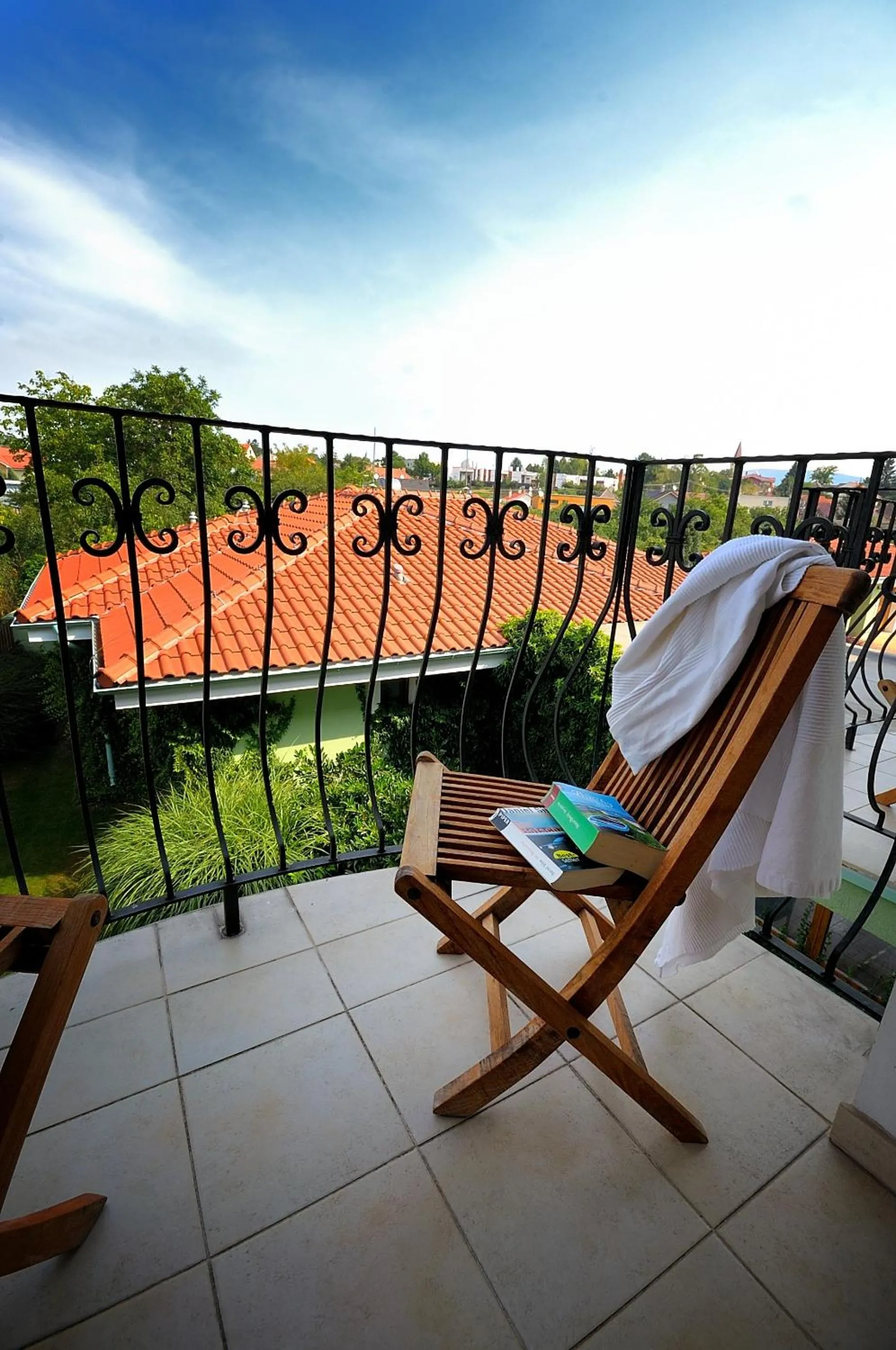 Balcony/Terrace in Penzion Tematin