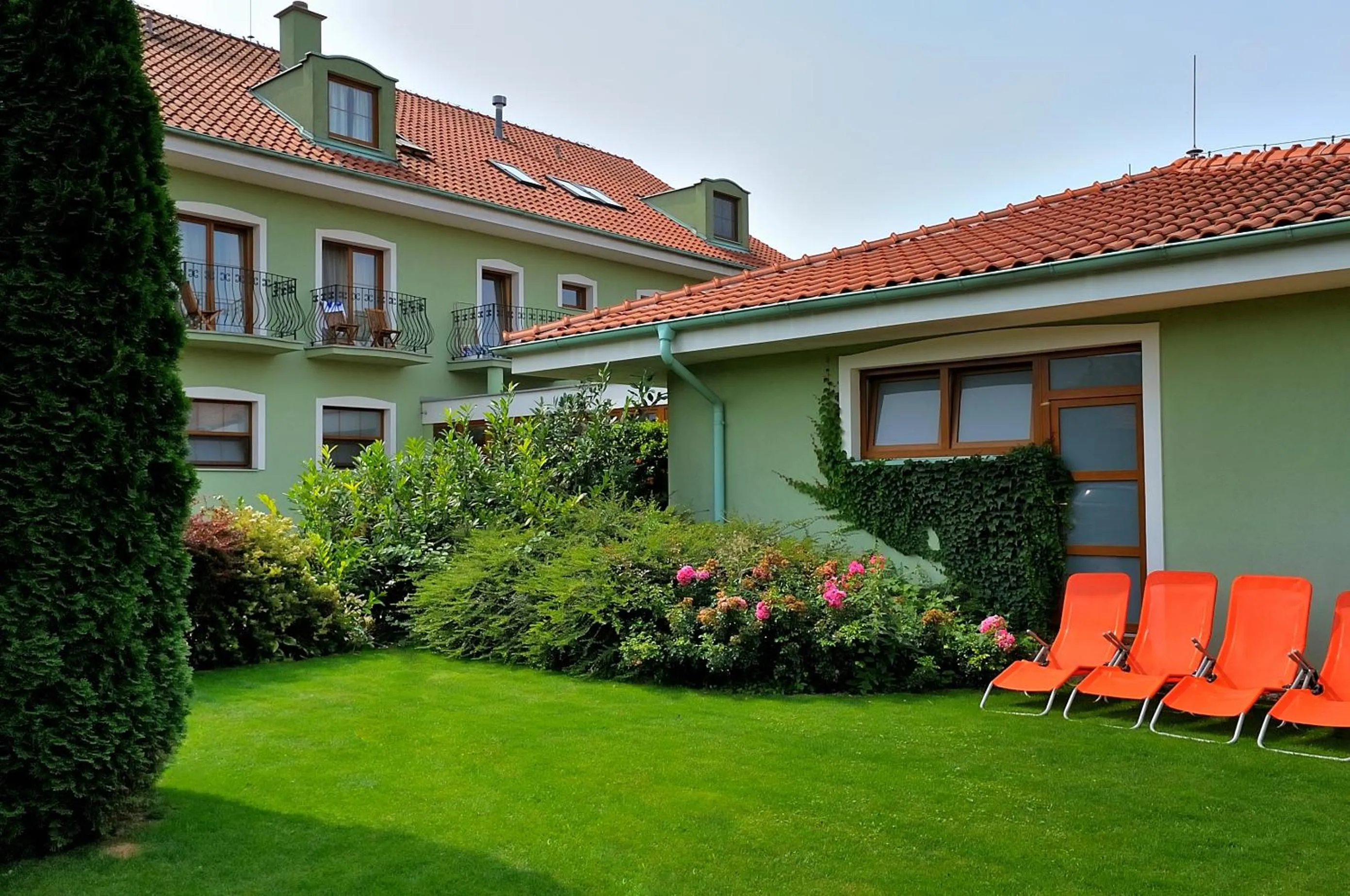 Facade/entrance in Penzion Tematin