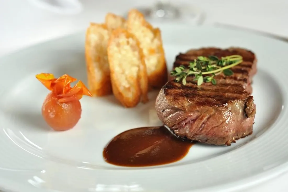 Food close-up in Penzion Tematin