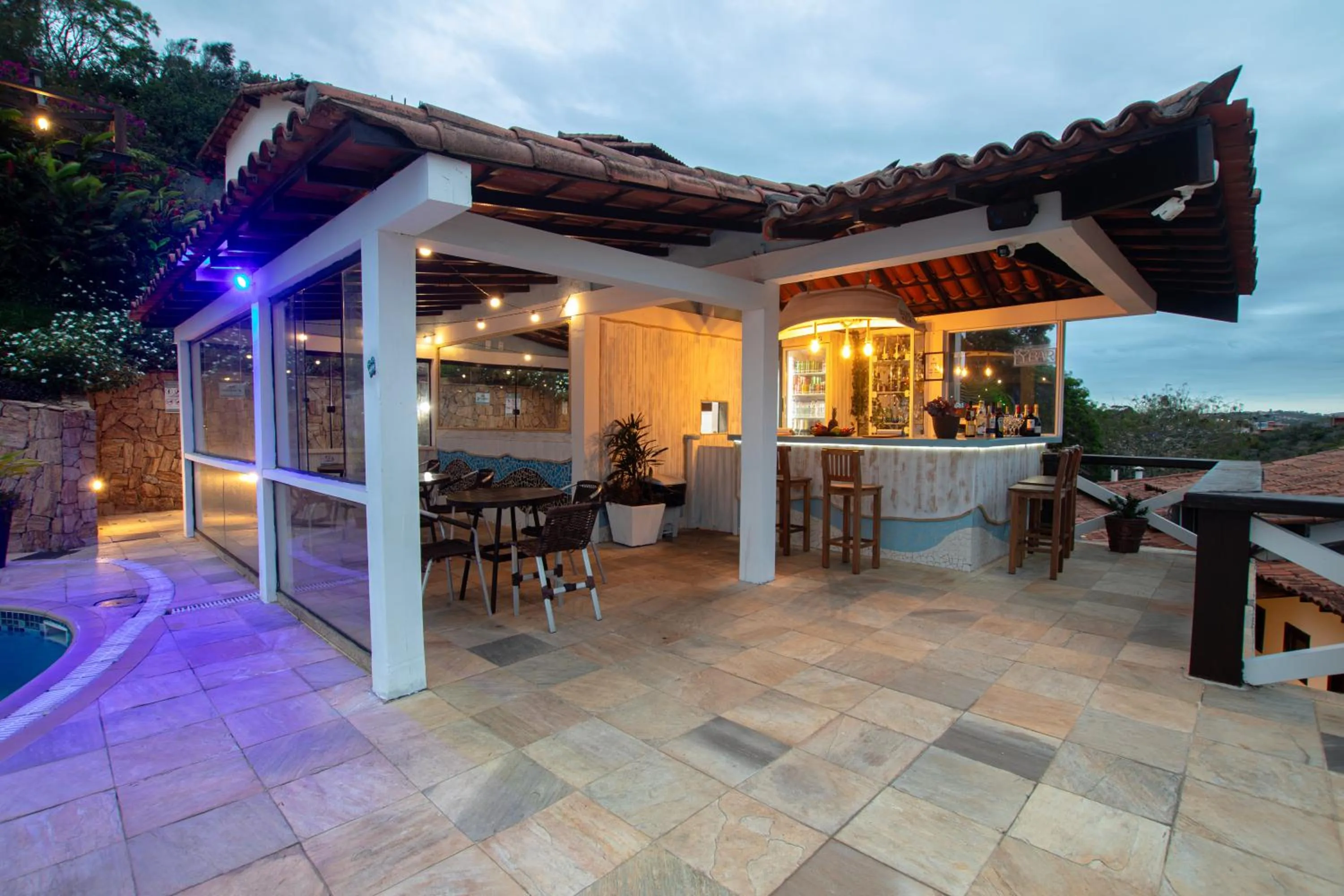 Lounge or bar in Hotel Ilha Branca Inn