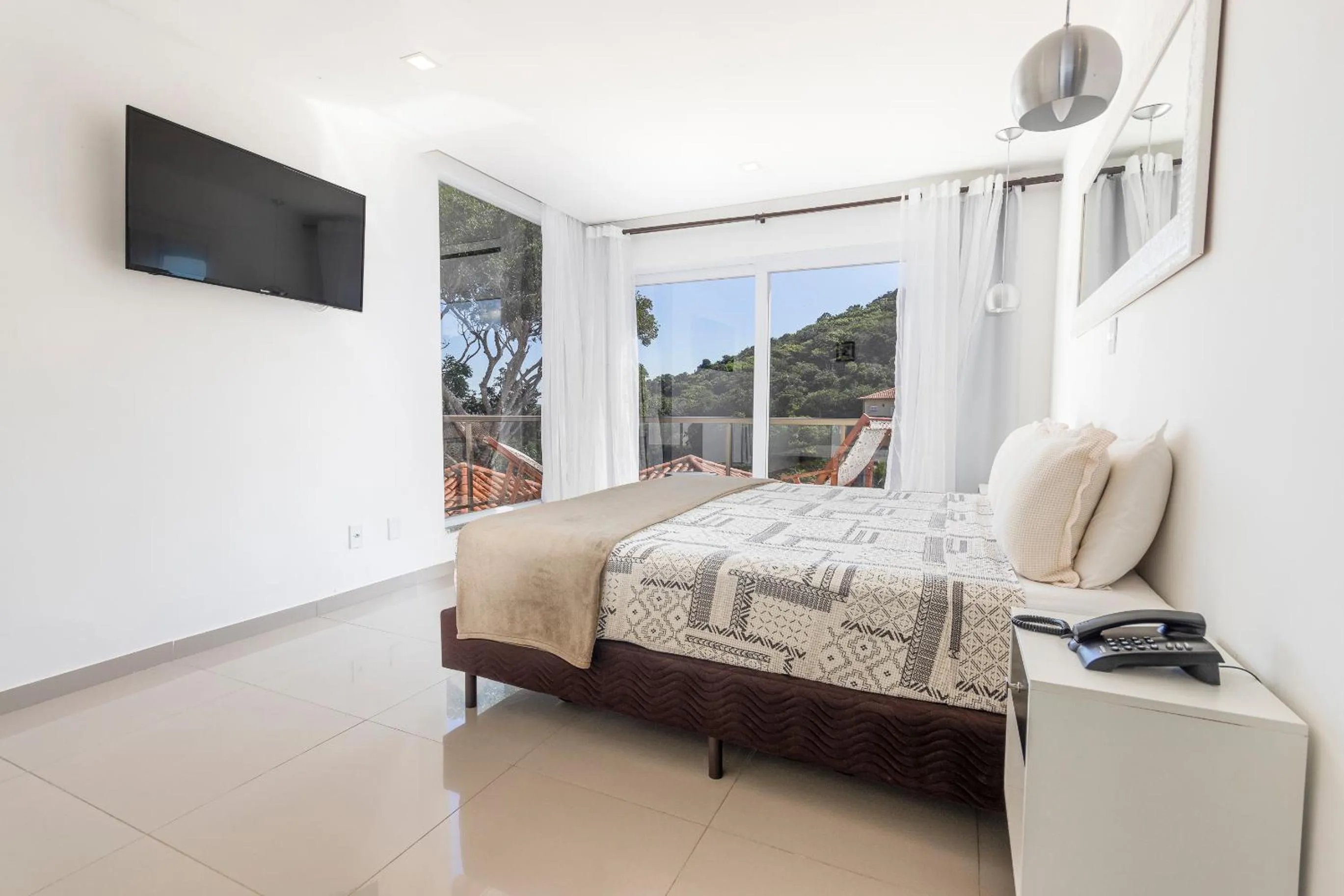 Bed in Hotel Ilha Branca Inn