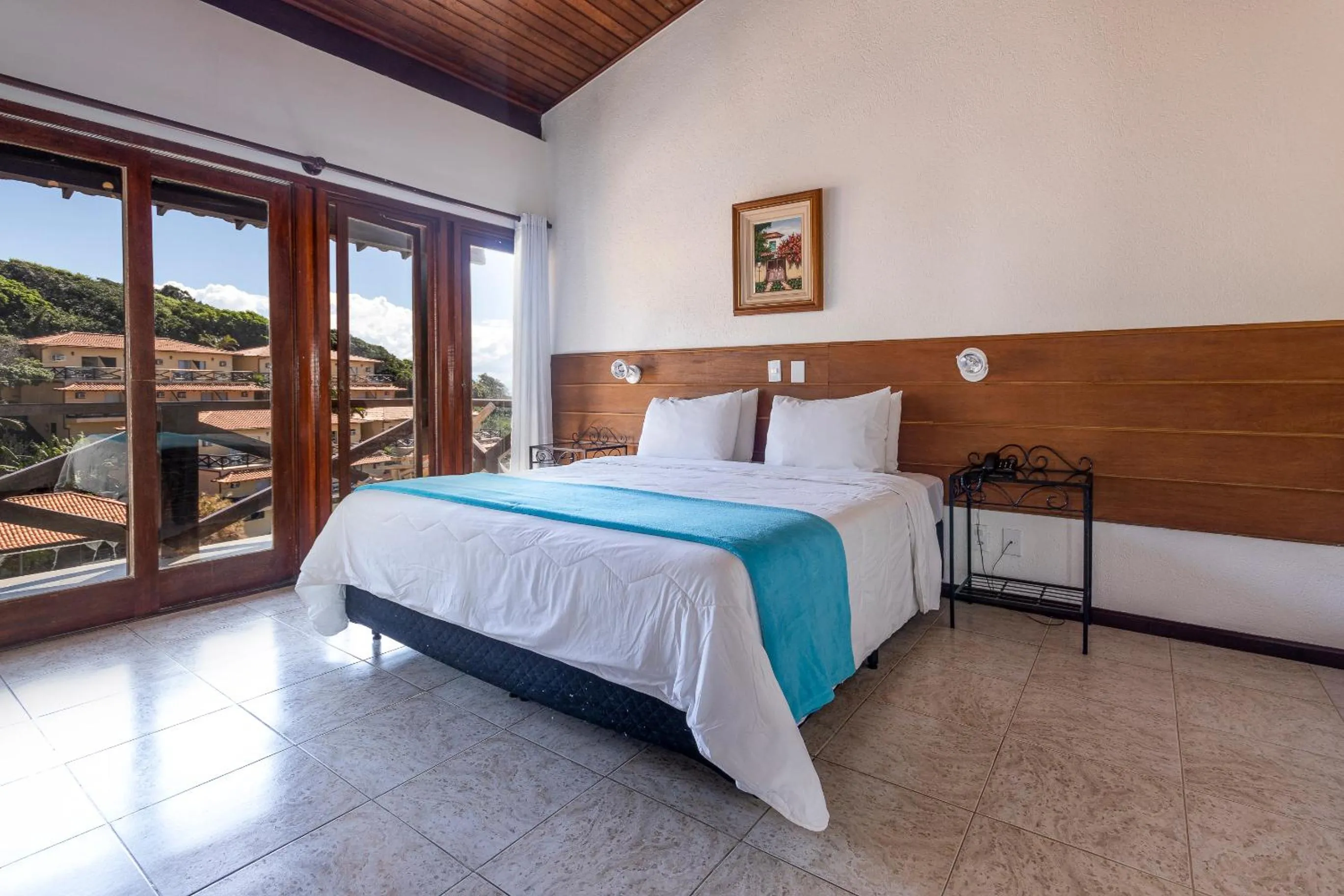 Bed in Hotel Ilha Branca Inn