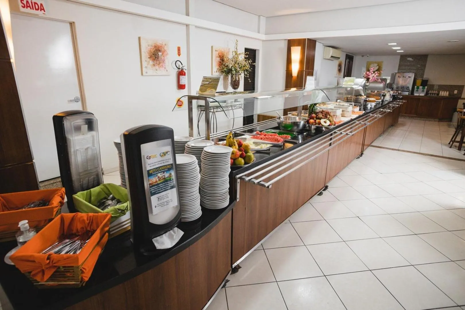 Restaurant/places to eat in Mar de Canasvieiras Hotel e Eventos