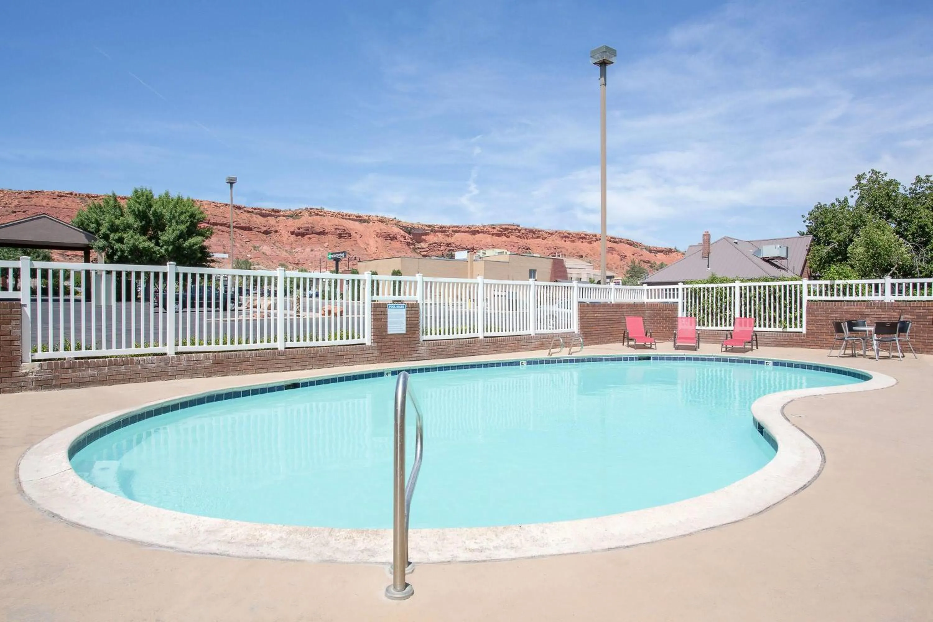 Pool view in Super 8 by Wyndham St. George UT