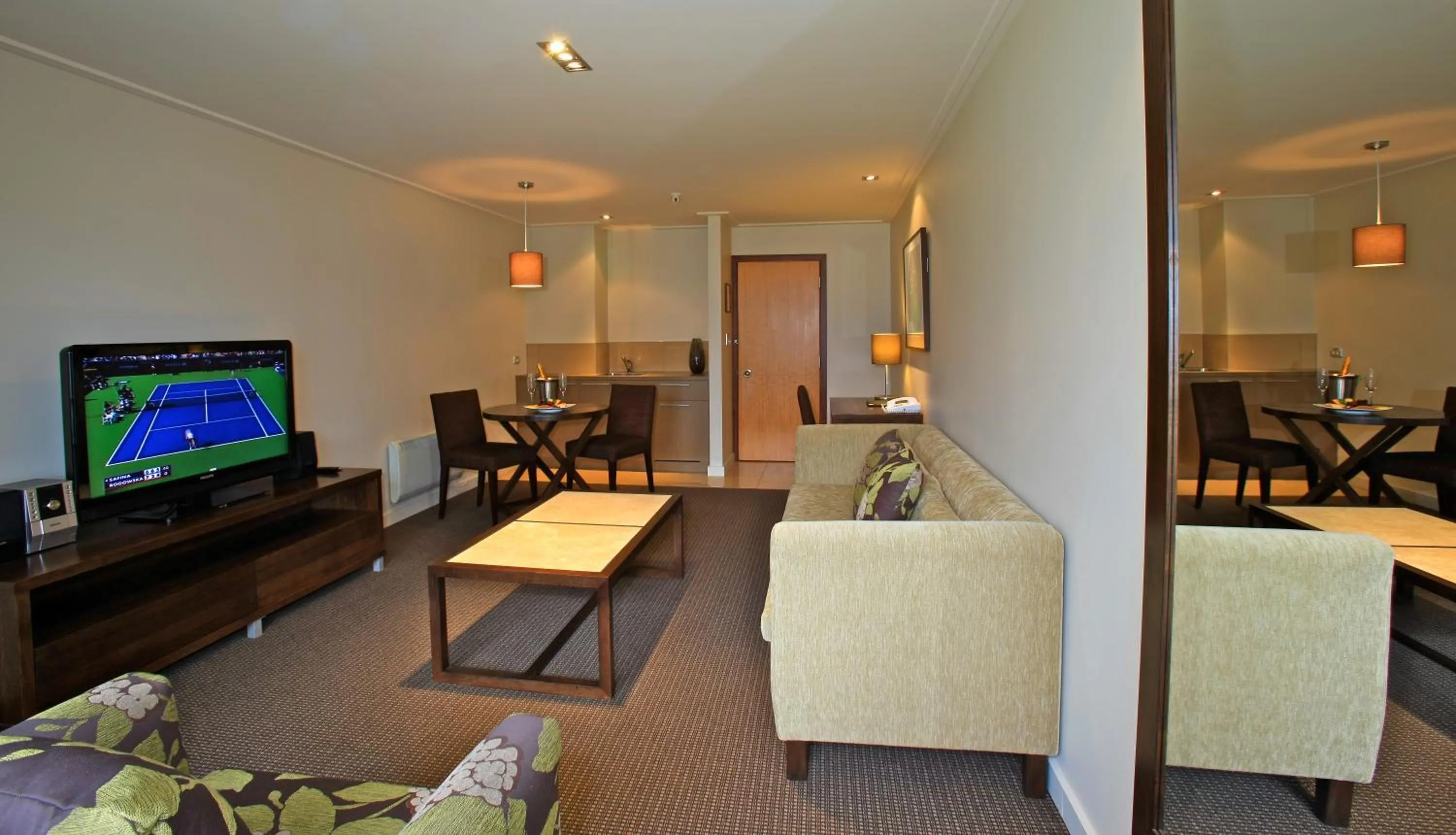 Living room in Distinction Te Anau Hotel & Villas