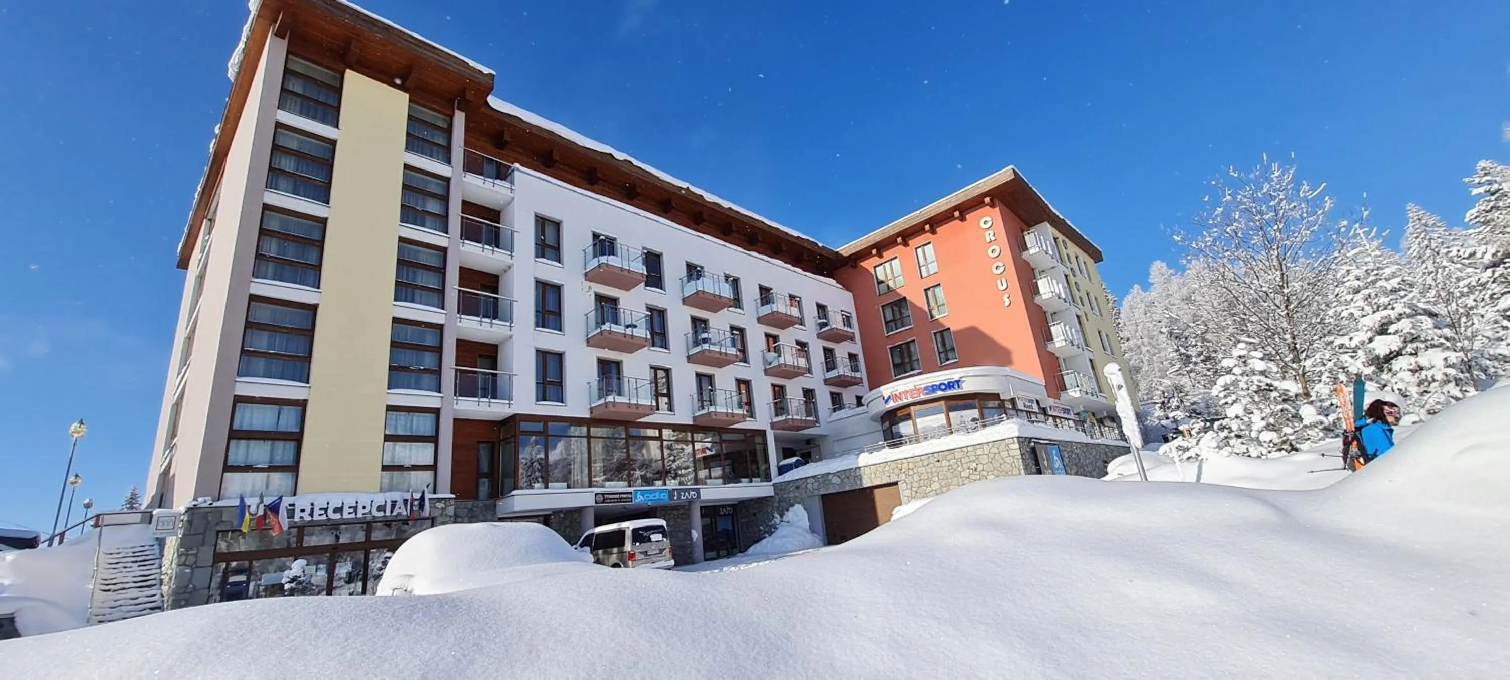 Property building in Hotel CROCUS