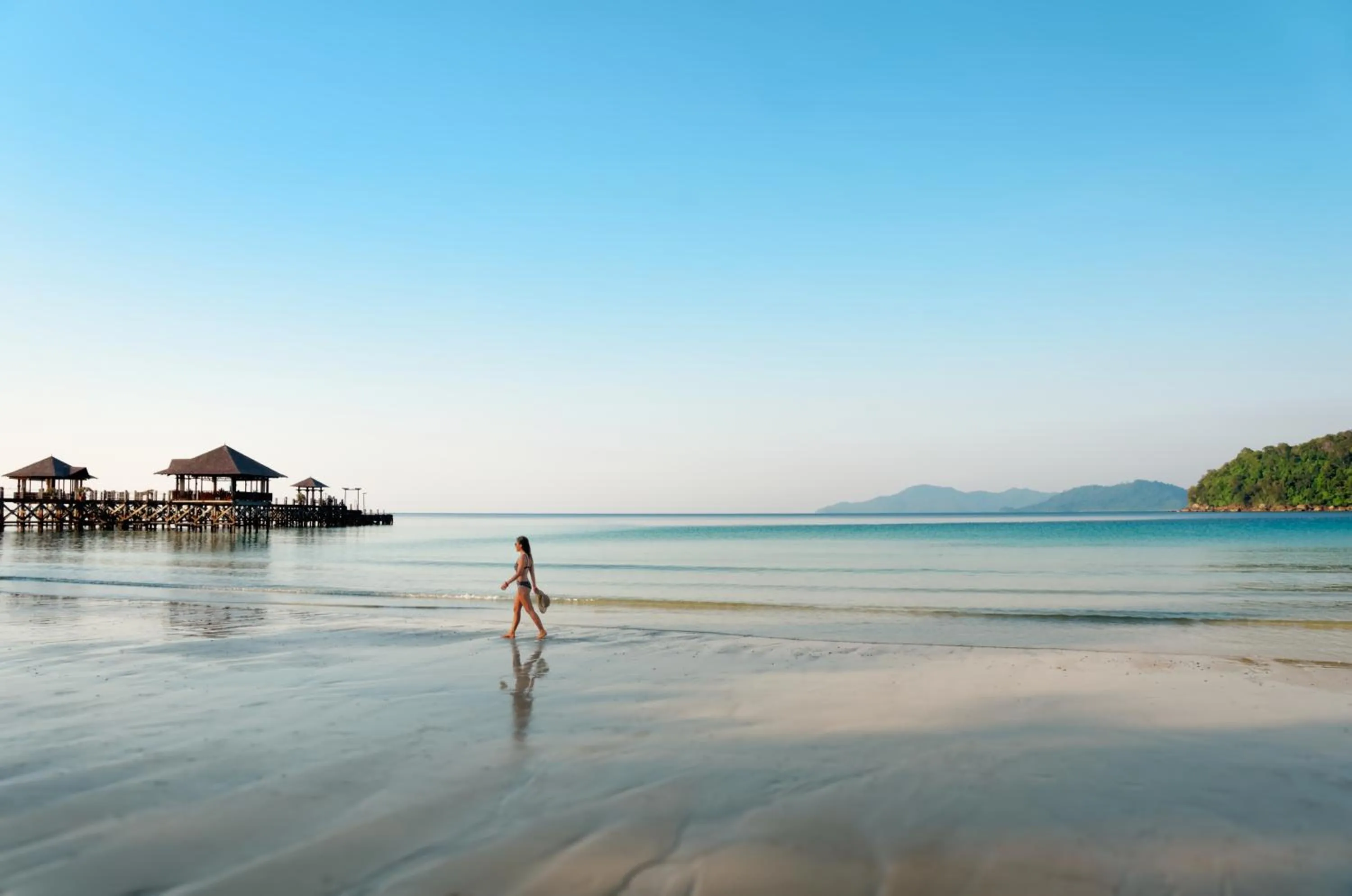 Natural landscape in Bunga Raya Island Resort & Spa