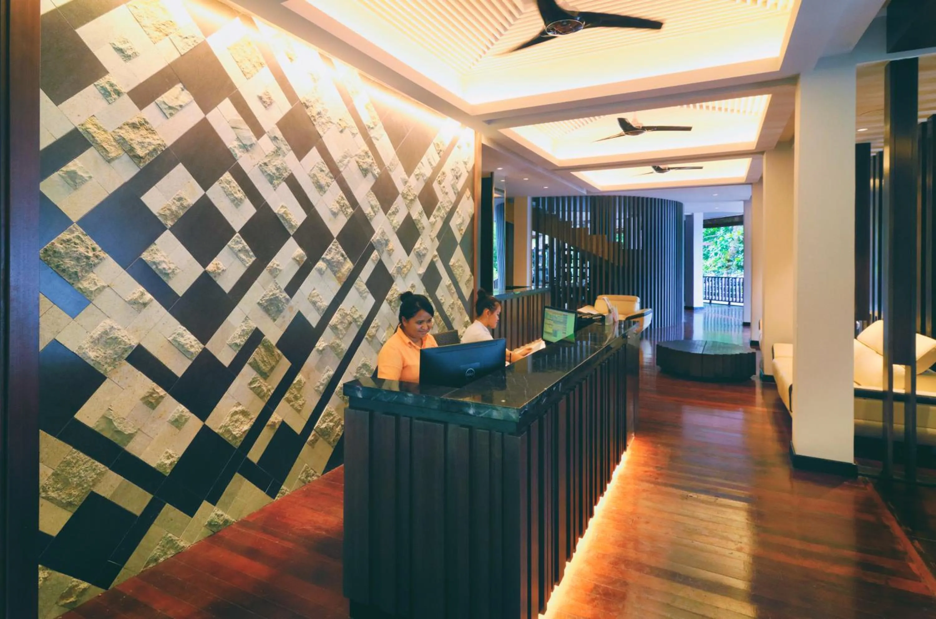 Lobby or reception in Bunga Raya Island Resort & Spa