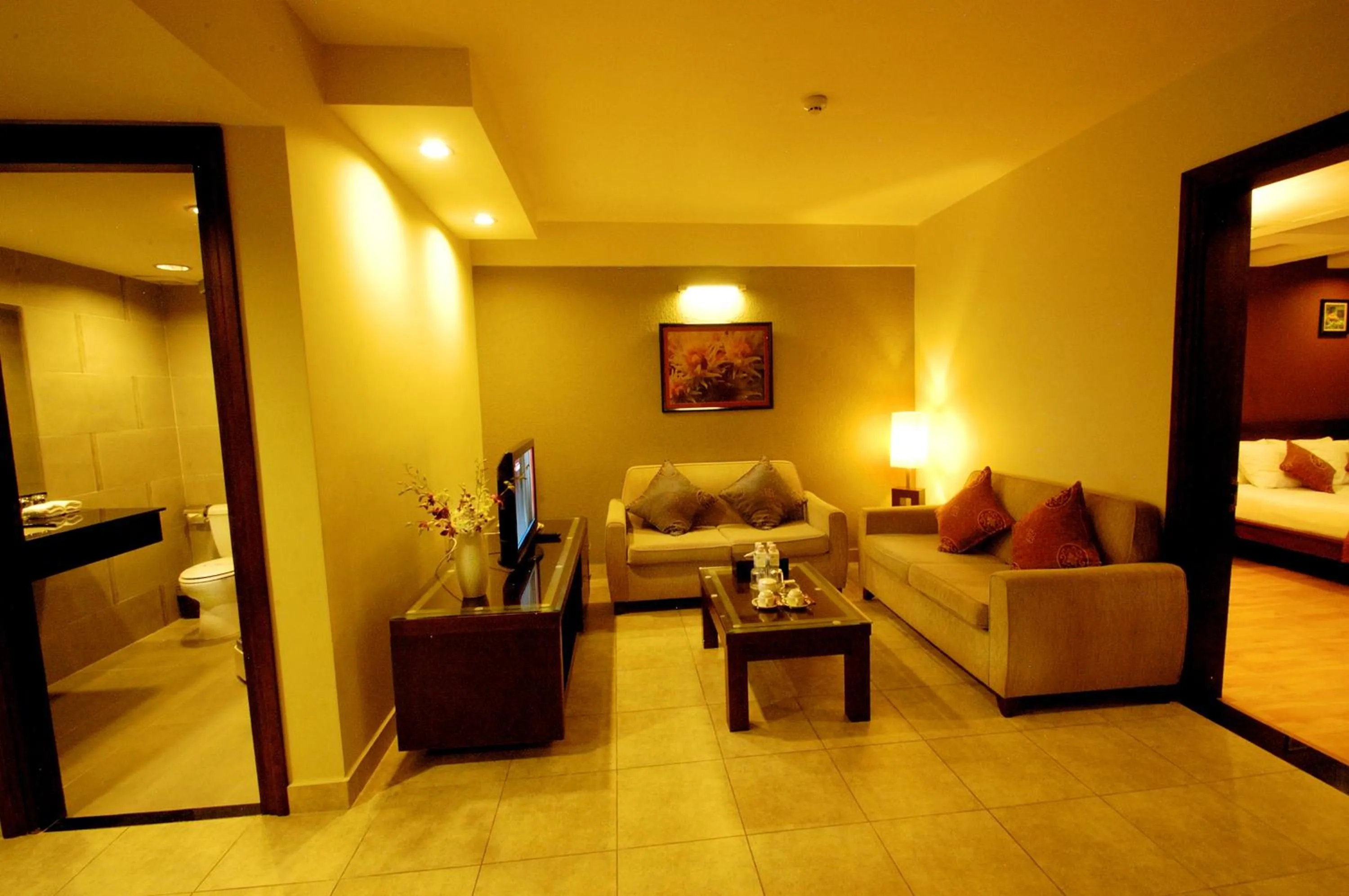 Living room in Asia Paradise Hotel