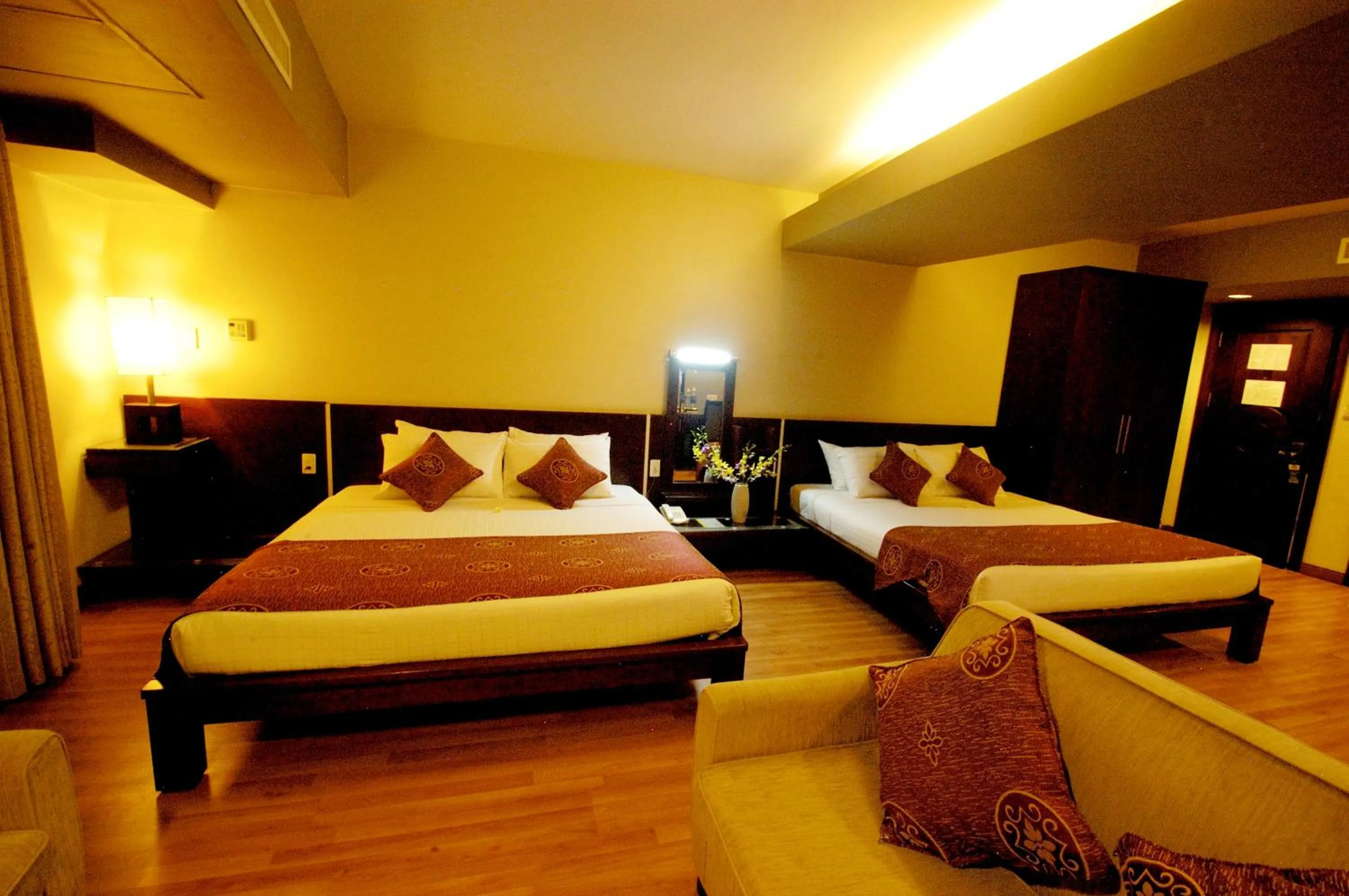 Bed in Asia Paradise Hotel