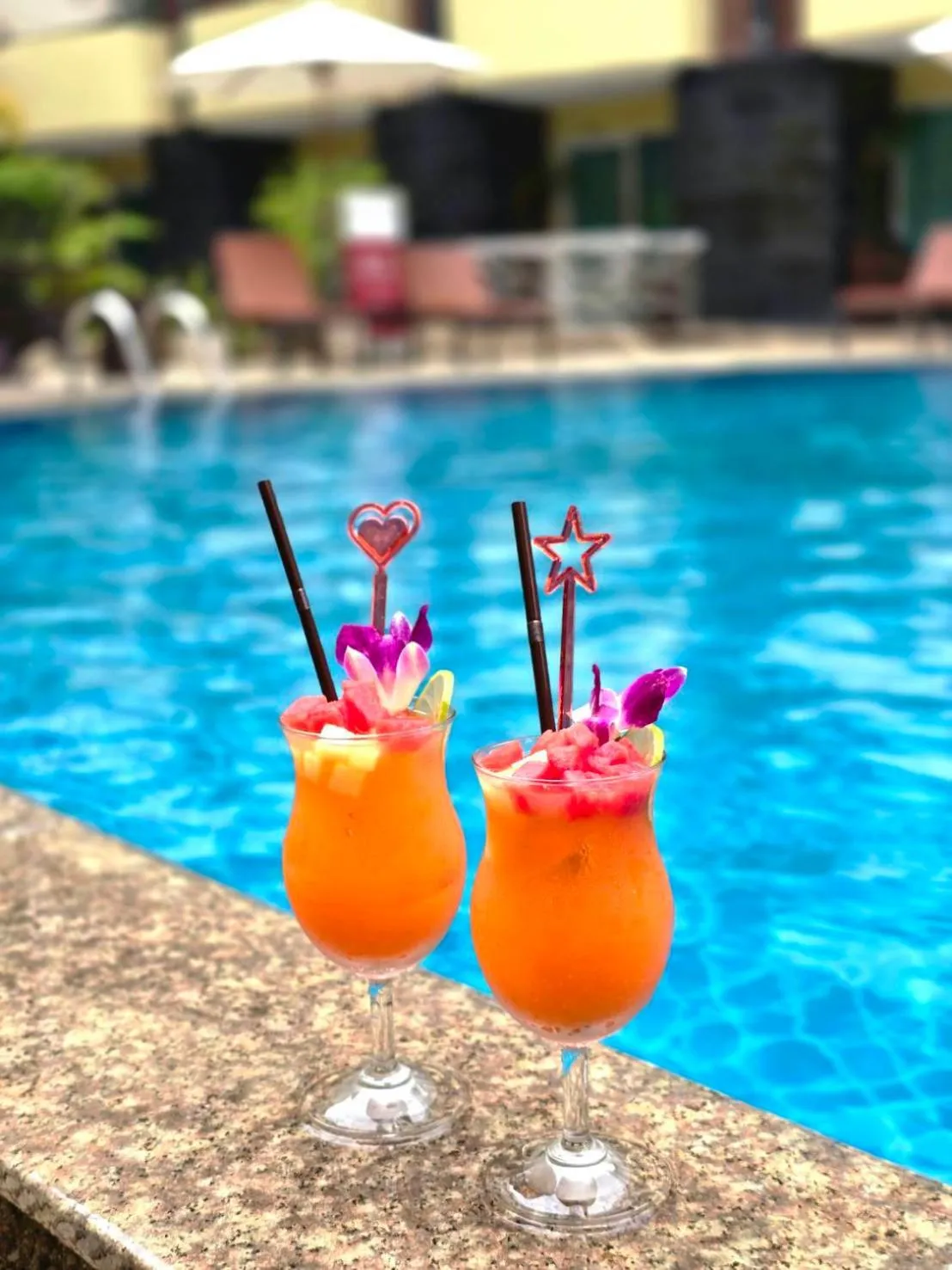Swimming pool in Baron Beach Hotel
