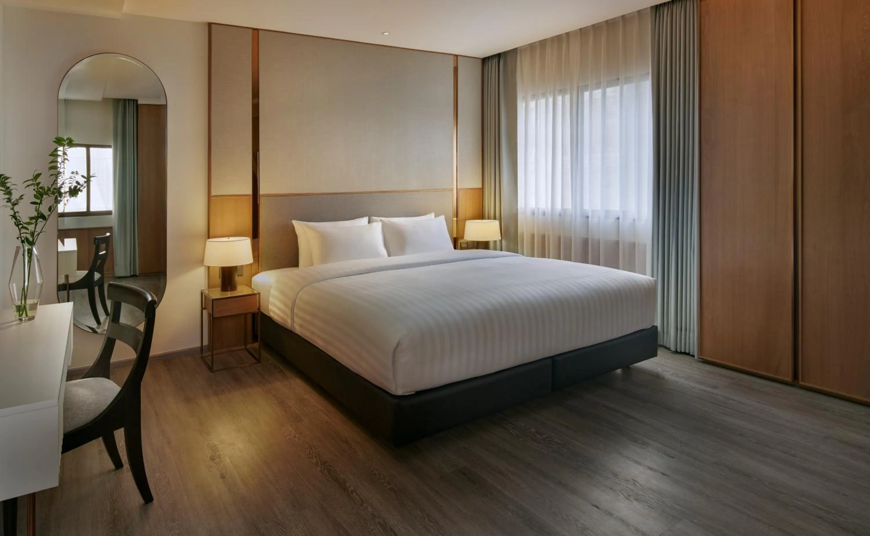 Bedroom, Bed in Bliston Suwan Park View