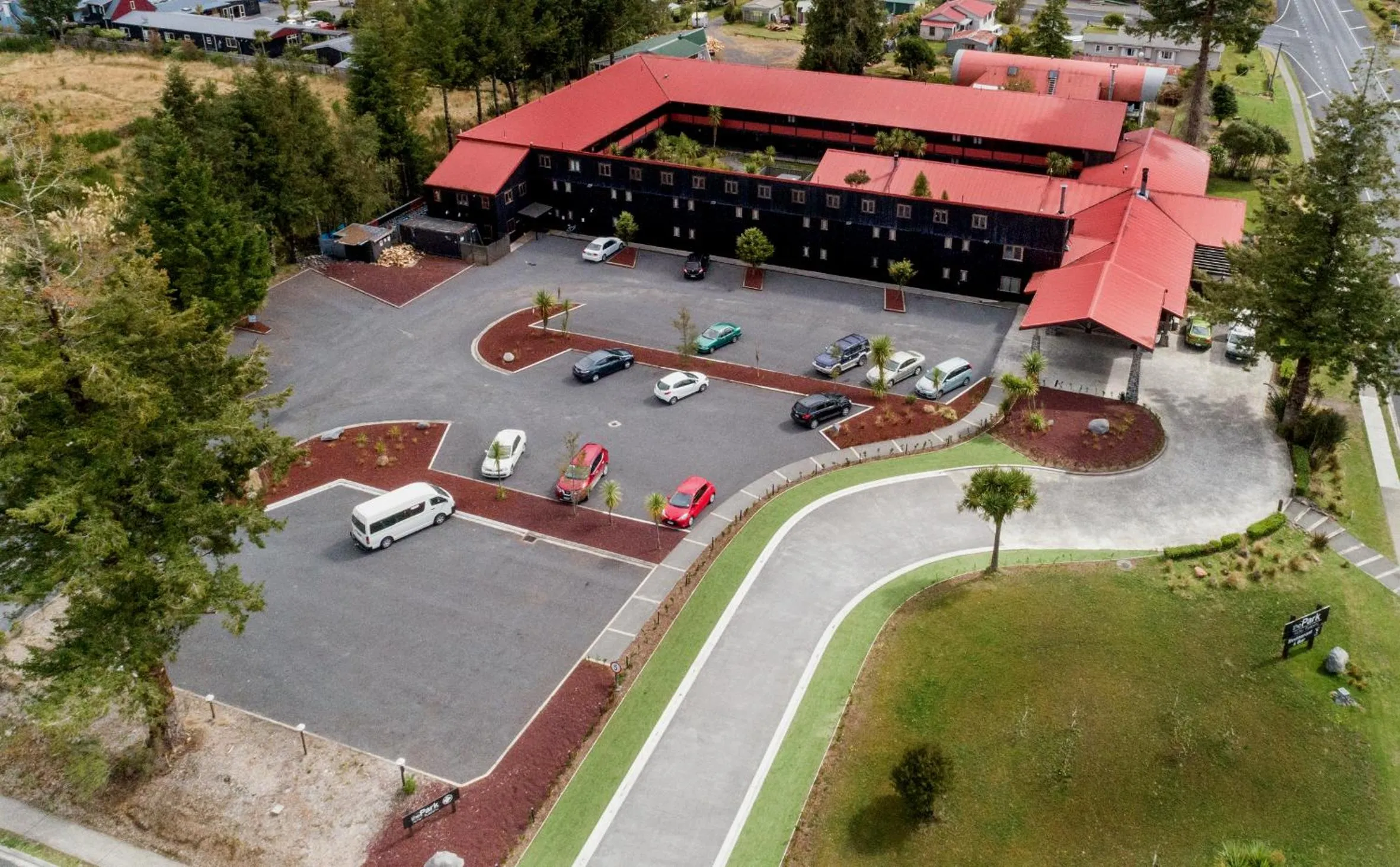 Bird's eye view in The Park Hotel Ruapehu