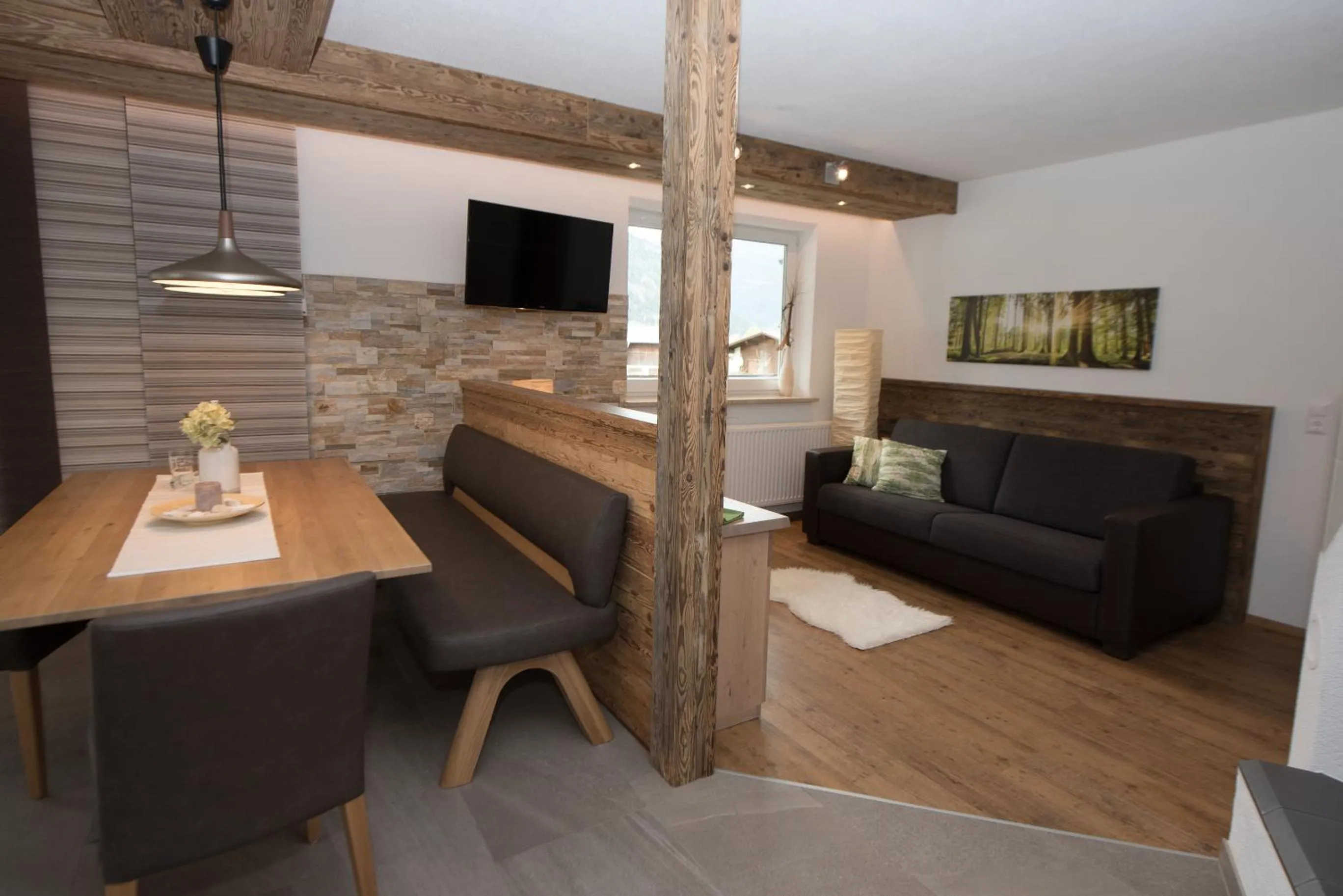 Living room in Inn-Apartments