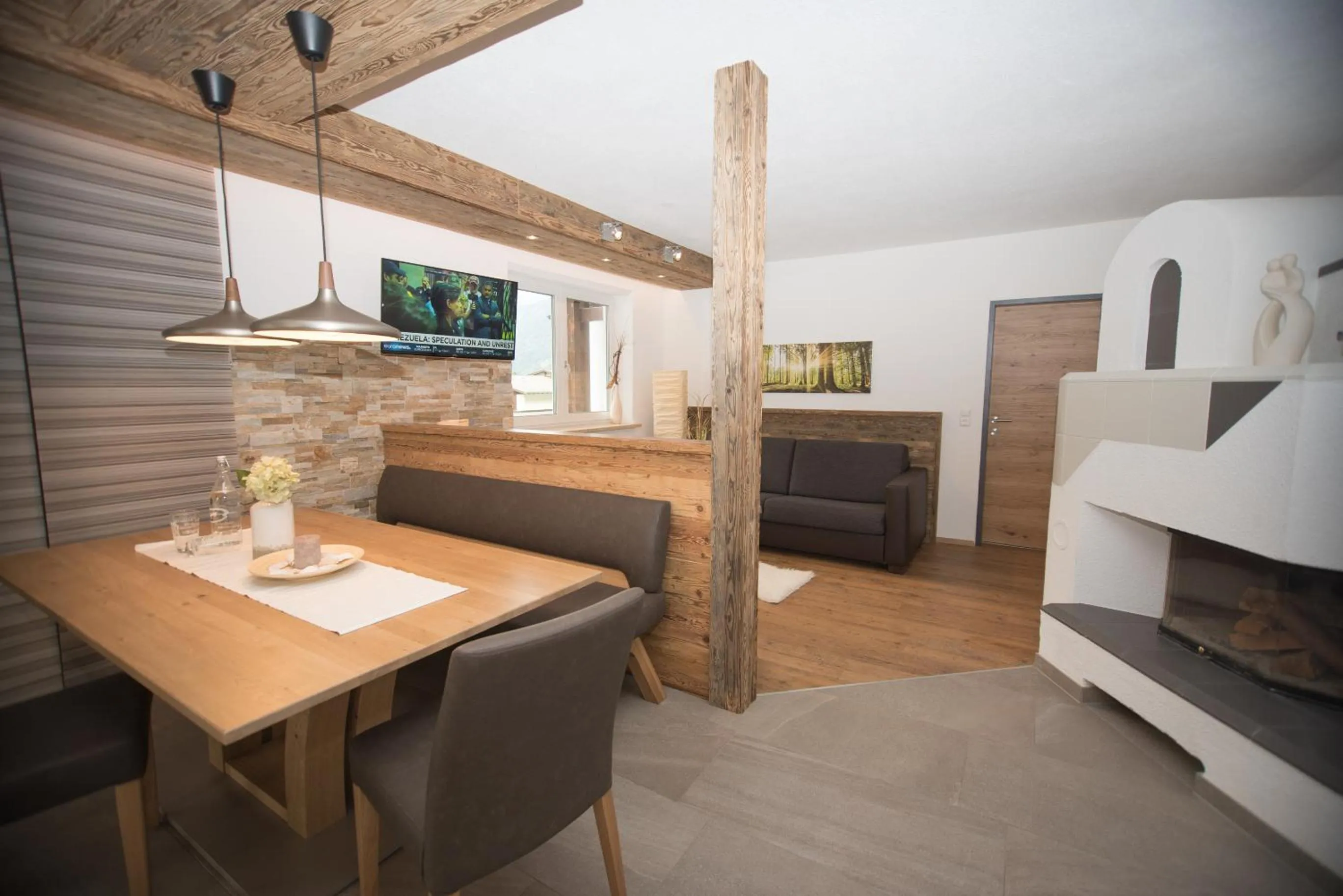 Dining area in Inn-Apartments