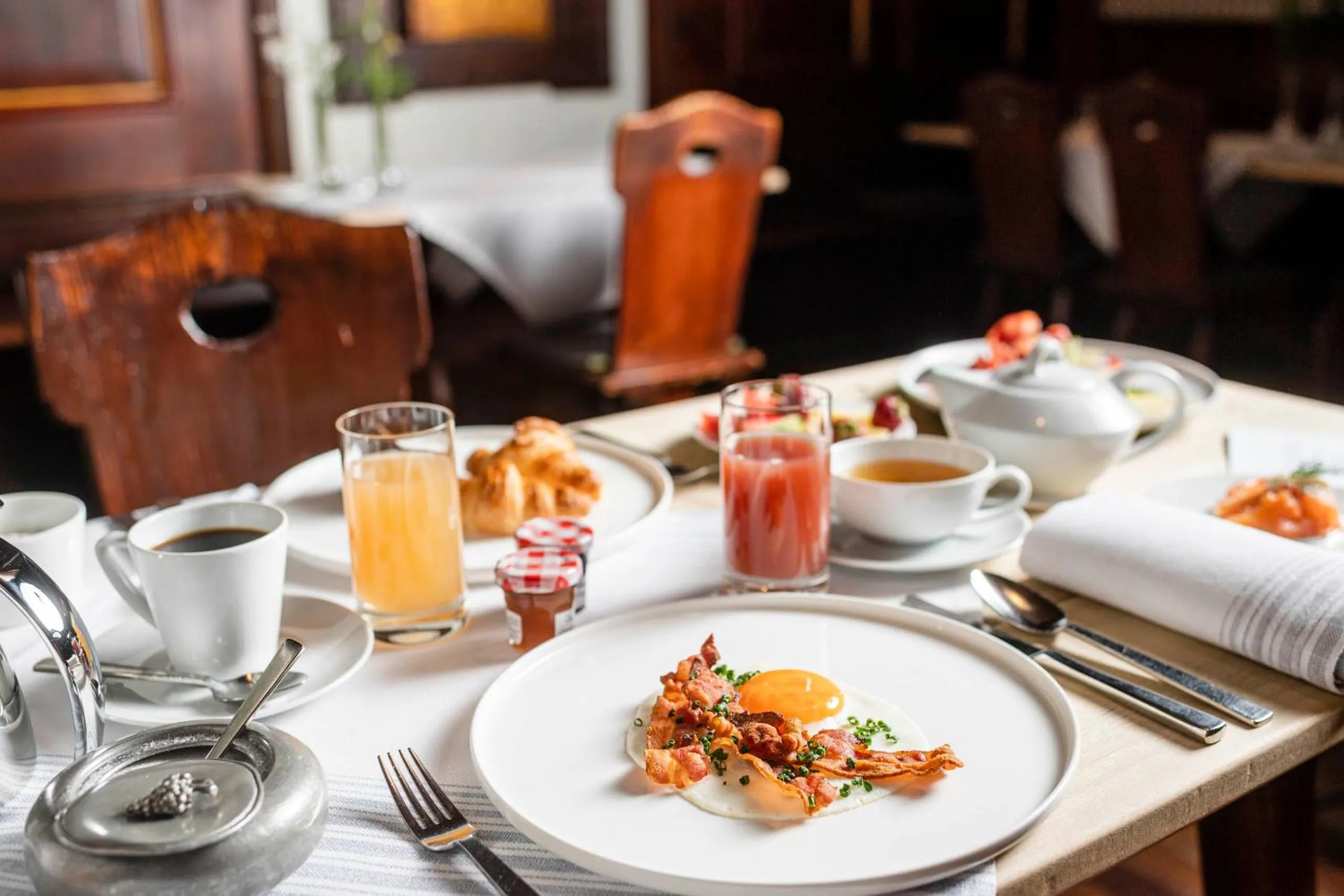 Breakfast in Romantik Hotel Zur Schwane