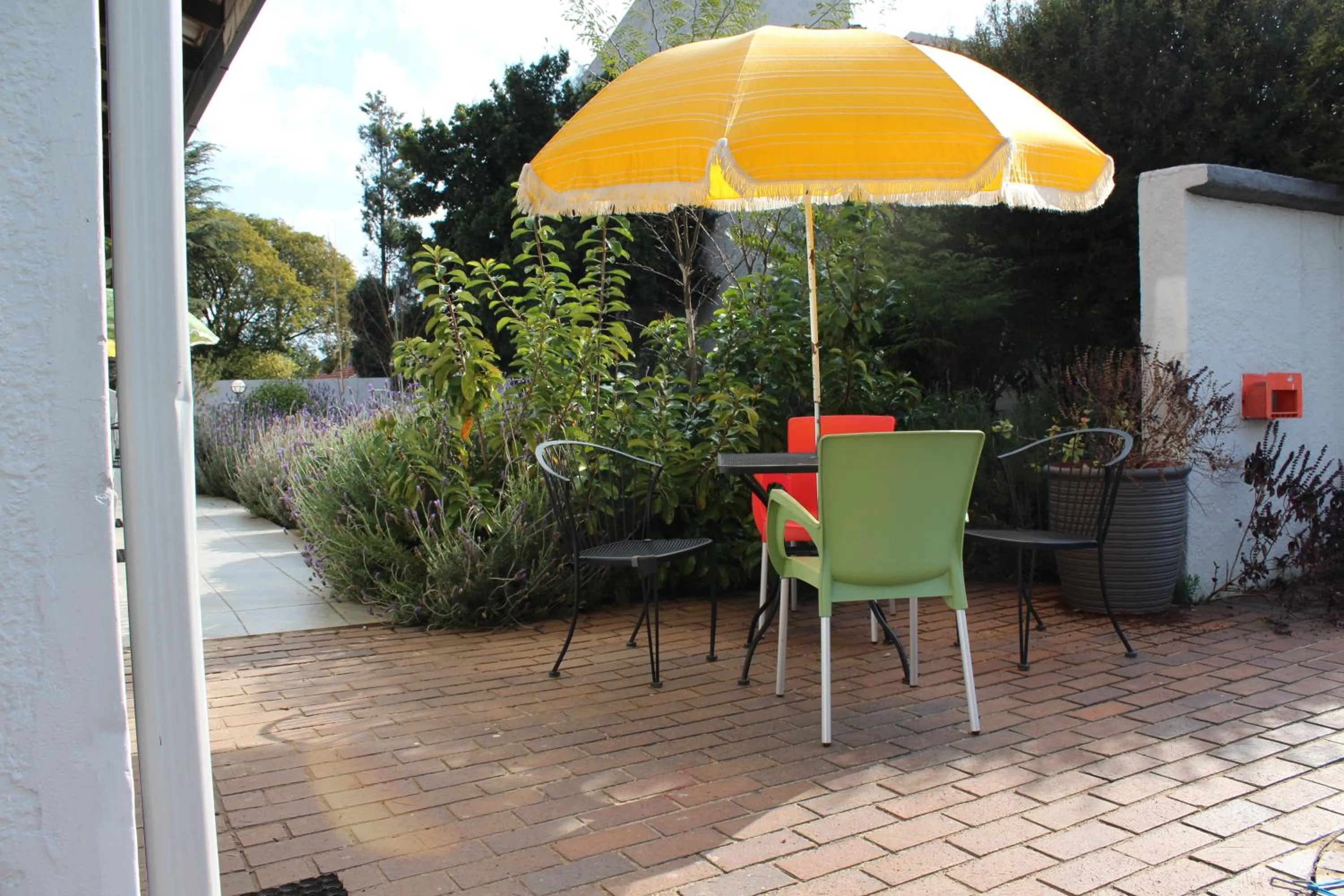 Patio in 3 Liebeloft Guest House