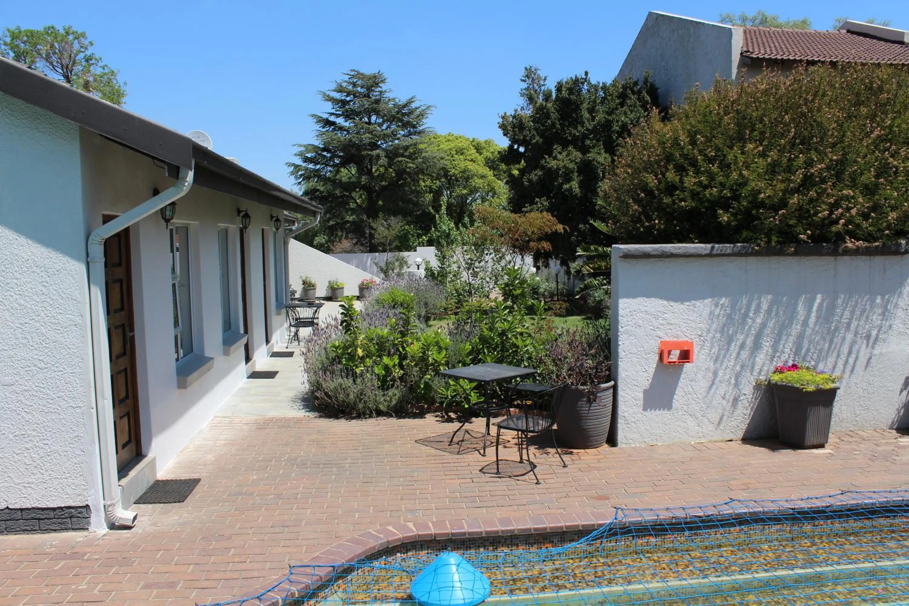 Patio in 3 Liebeloft Guest House