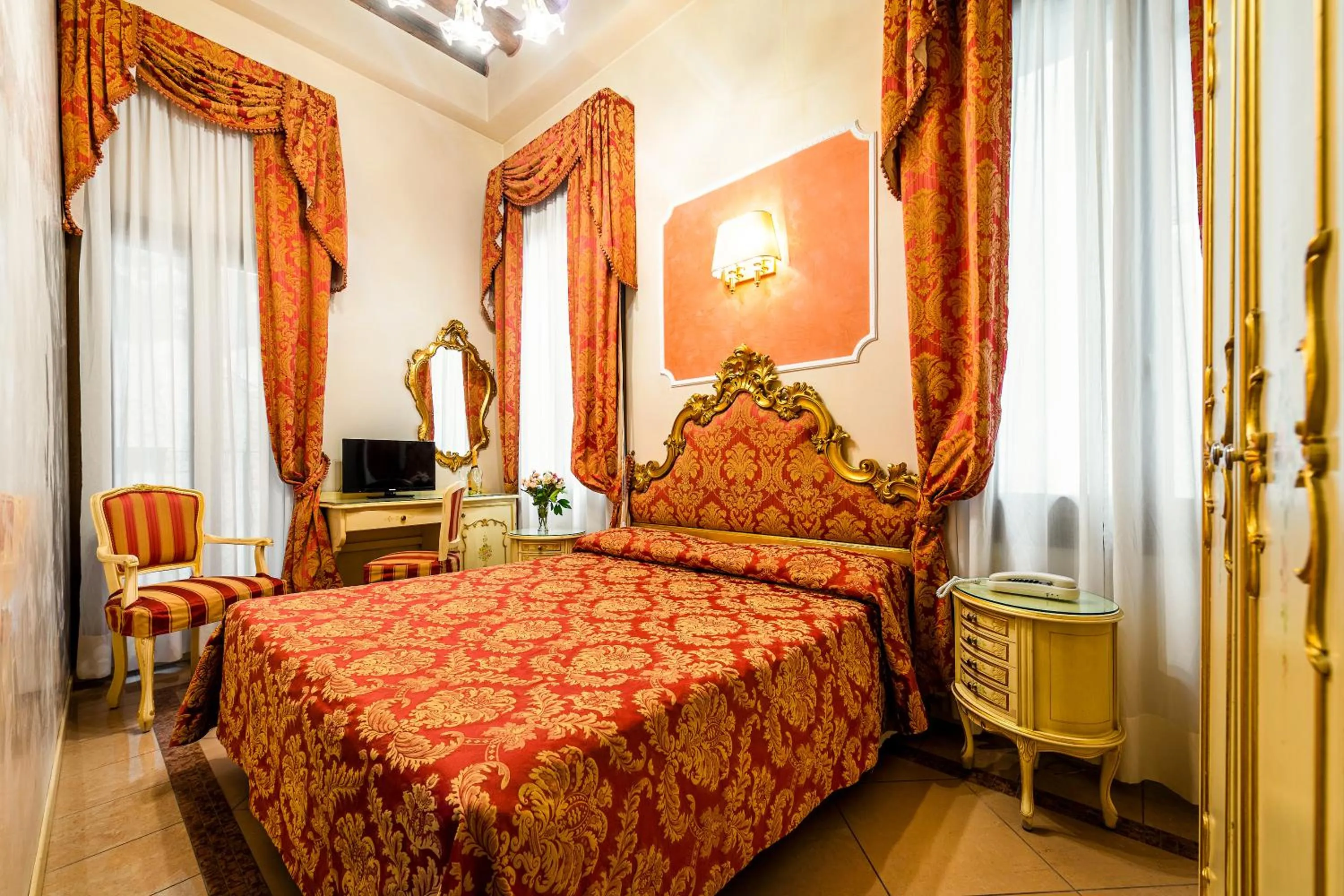 Bed in Hotel Al Vagon