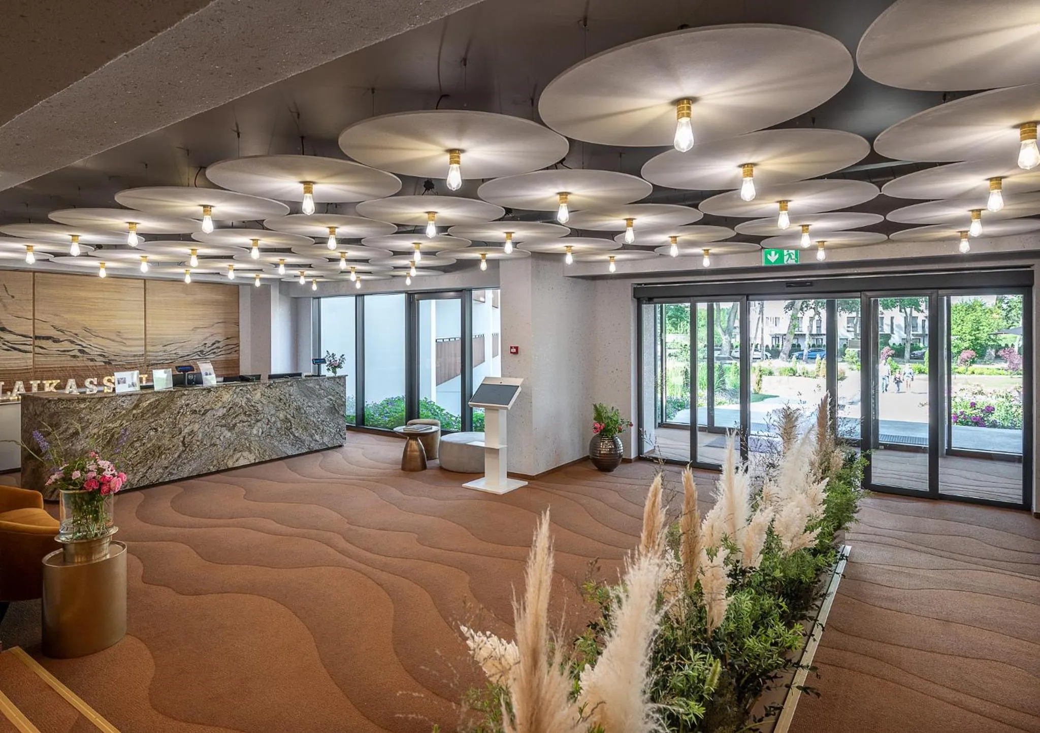 Lobby or reception in Auksinės Kopos